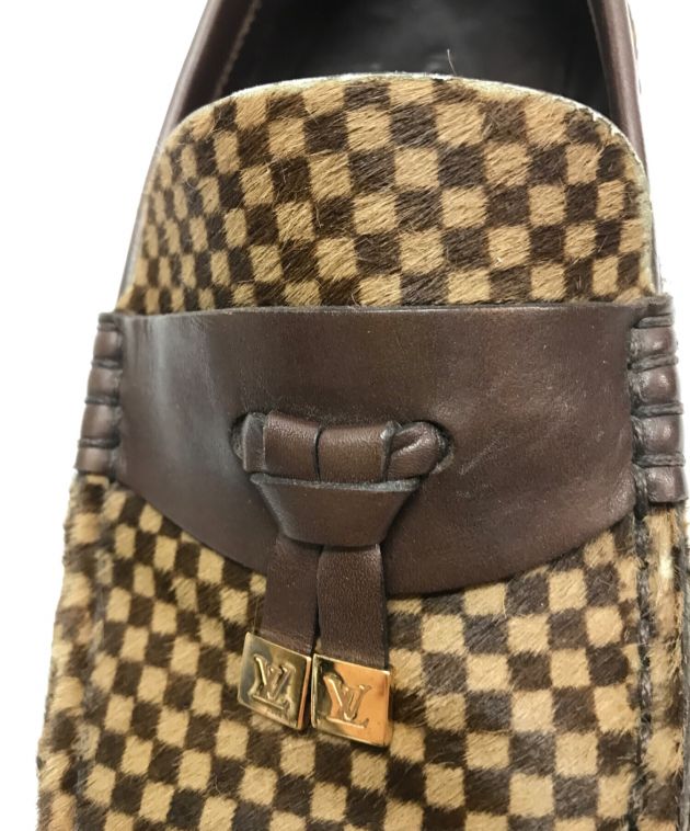 中古・古着通販】LOUIS VUITTON (ルイ ヴィトン) ダミエハラコ 