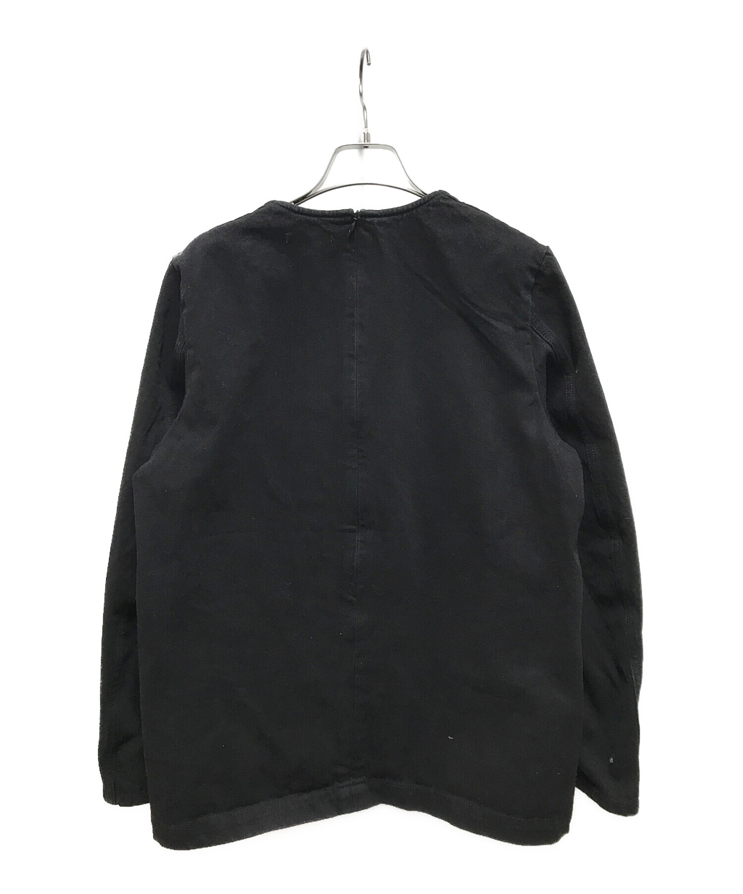 CLANE (クラネ) ジャックプルオーバーデニムトップス / JACKET PULLOVER DENIM TOPS ブラック サイズ:1