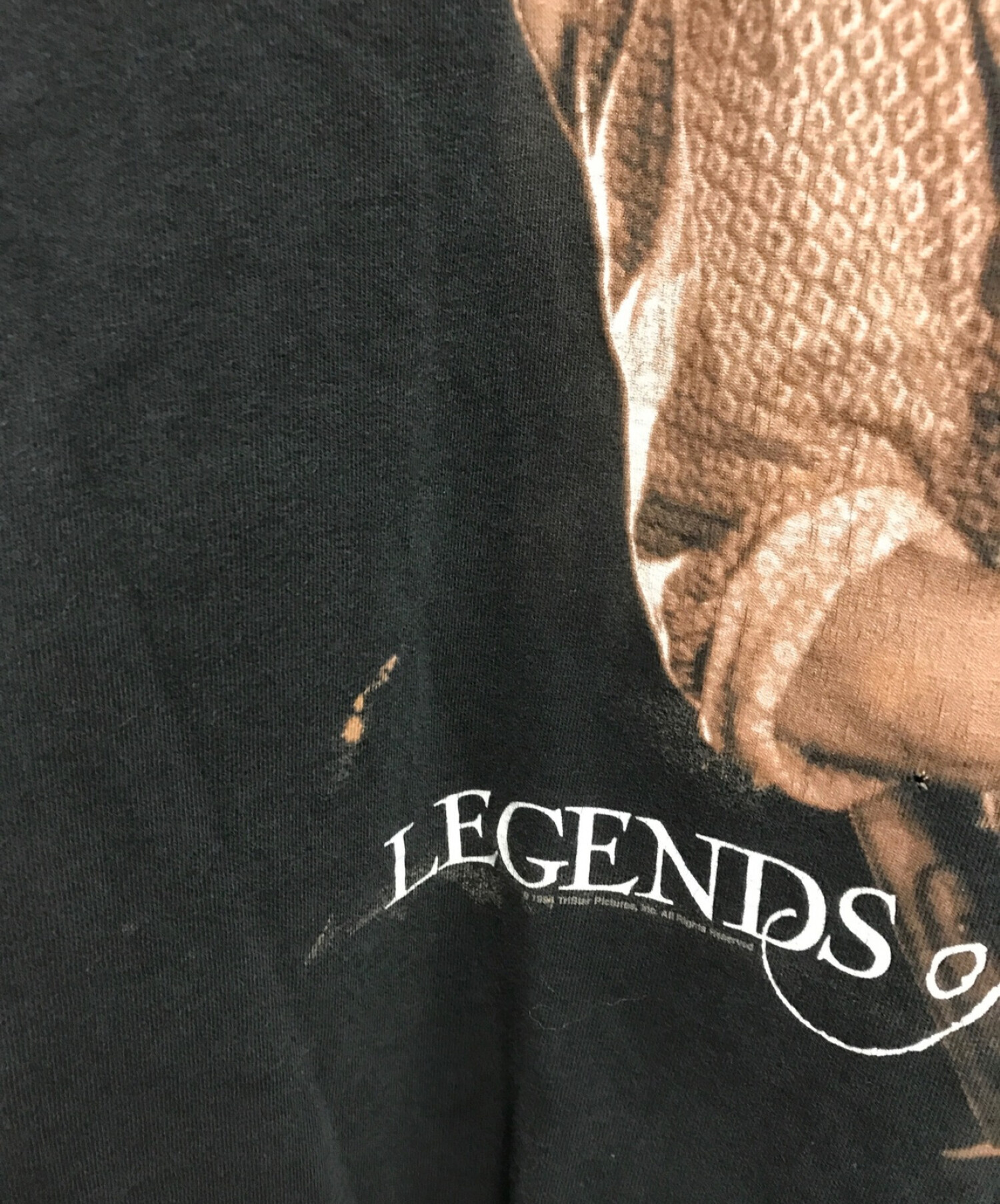 Legend of the Fall (レジェンド オブ フォール) 90`sヴィンテージムービーTシャツ ブラック サイズ:XL