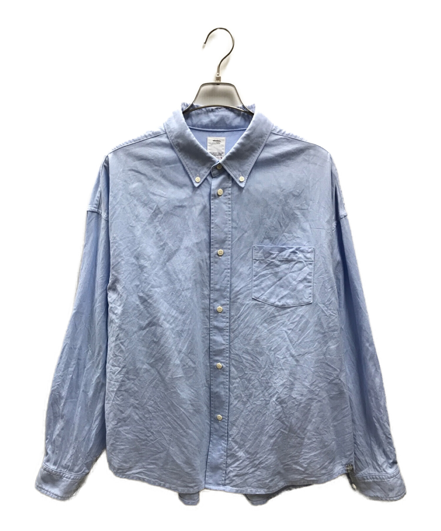 VISVIM (ビズビム) アルバコBDシャツ ブルー サイズ:3