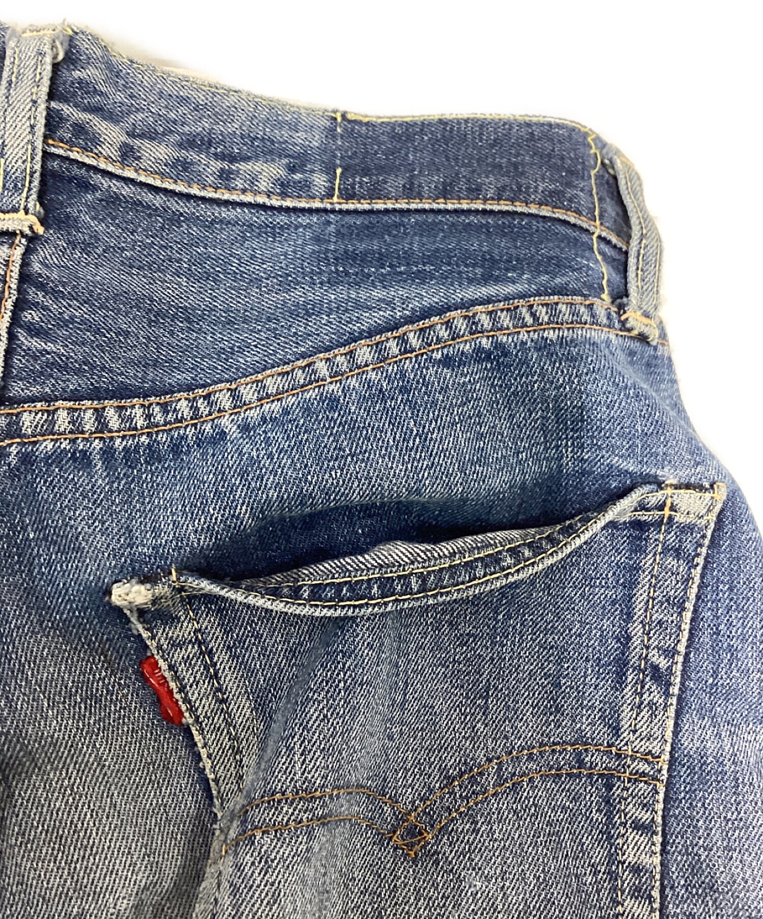 中古・古着通販】LEVI'S (リーバイス) BIG E前期デニムパンツ スカイ