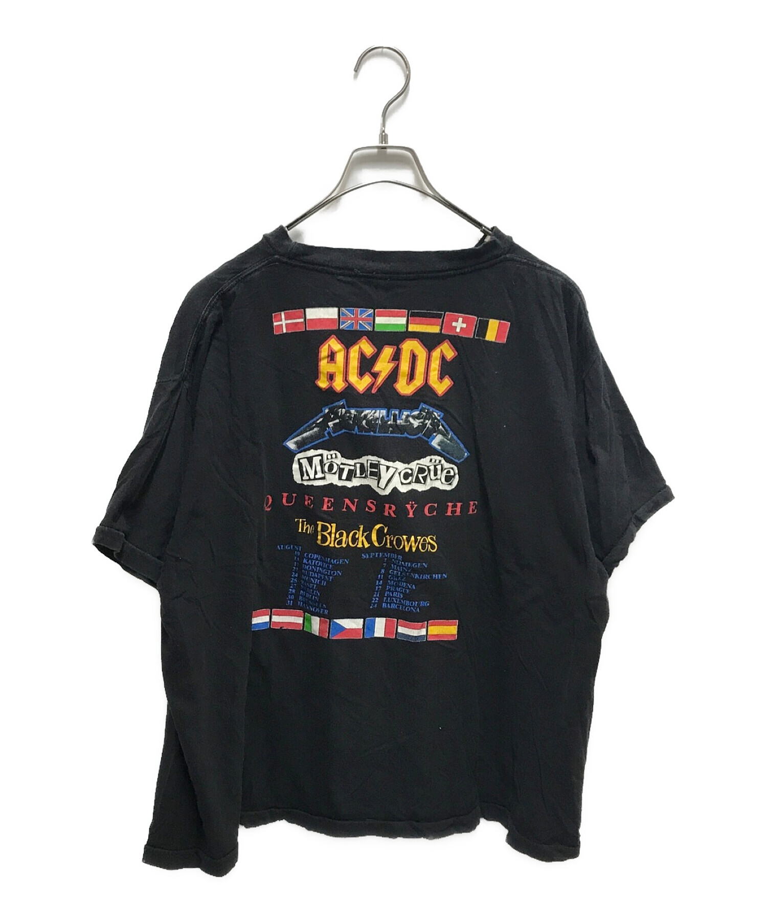 MONSTERS OF ROCK (モンスターズオブロック) MONSTERS OF ROCK/プリントTシャツ ブラック サイズ:XL