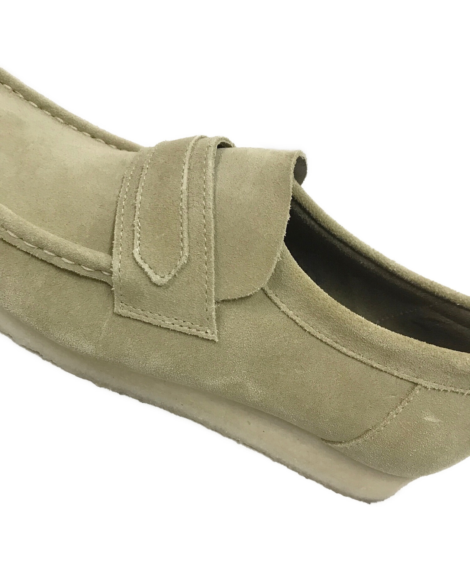 中古・古着通販】CLARKS (クラークス) ワラビーローファー ベージュ