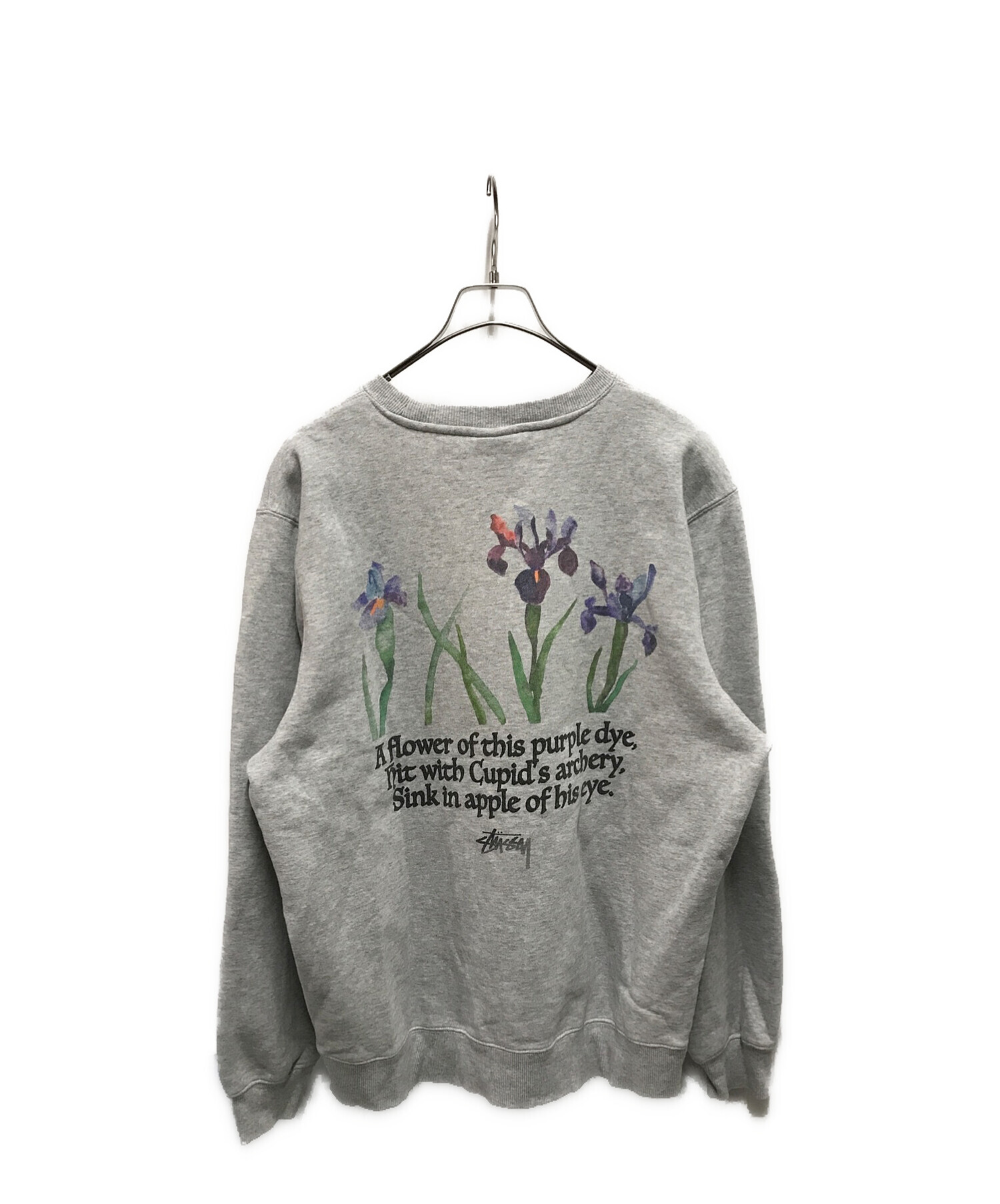 STUSSY Water Flowers Crew-