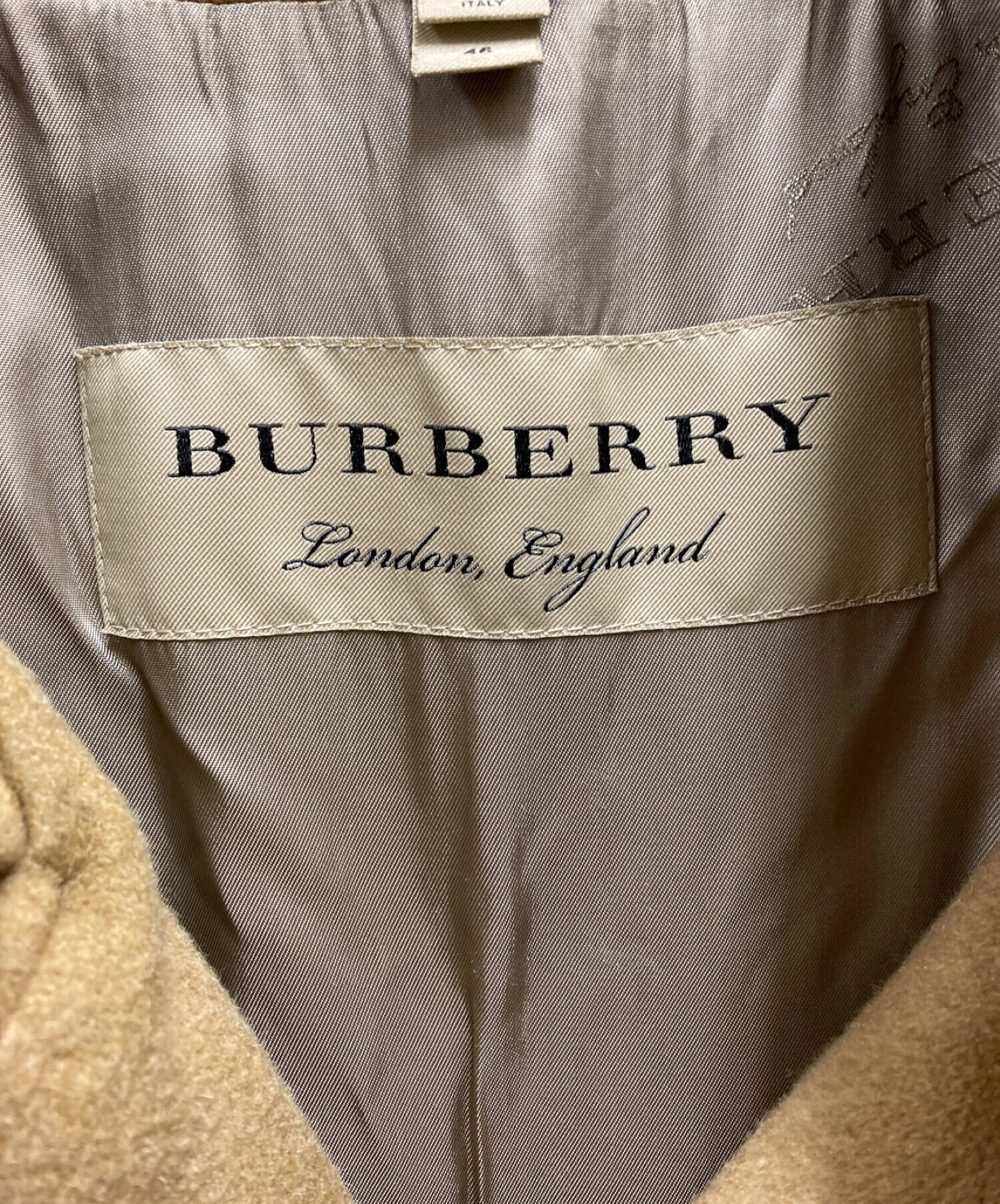 中古・古着通販】BURBERRY (バーバリー) カシミヤトレンチコート