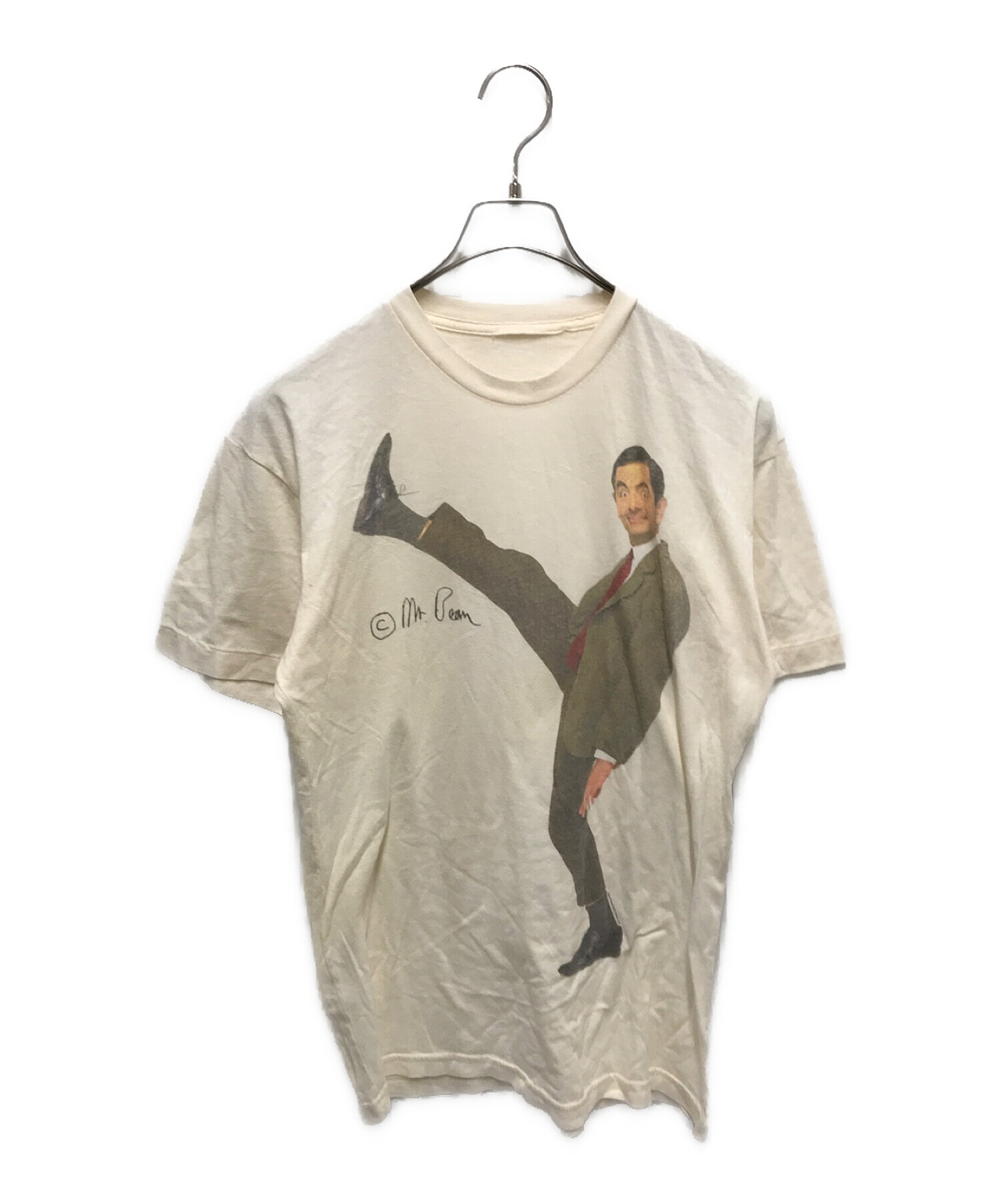 MR BEAN (ミスター ビーン) プリントTシャツ アイボリー サイズ:下記参照