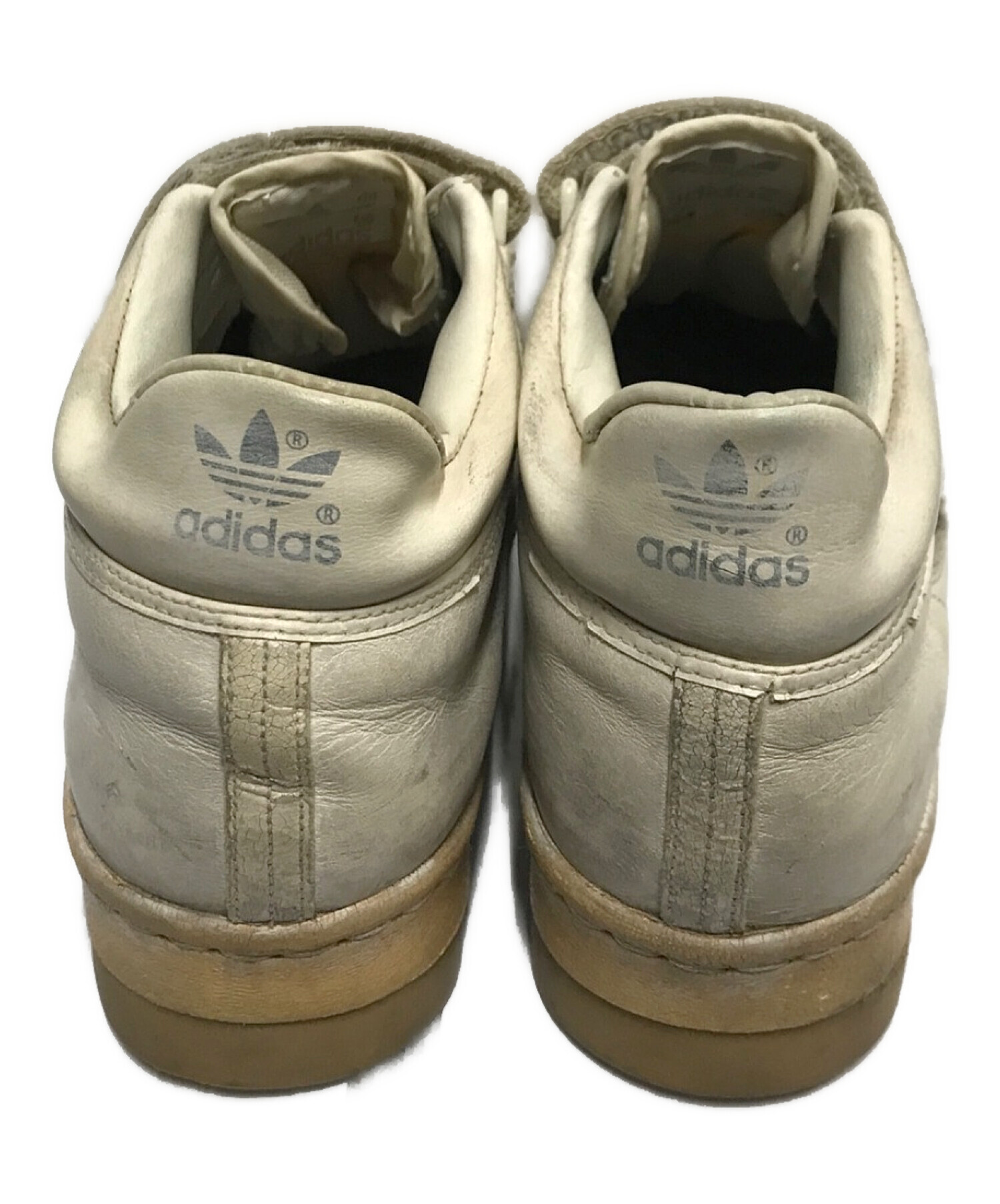 adidas (アディダス) 80`sヴィンテージプロシェル ホワイト サイズ:26