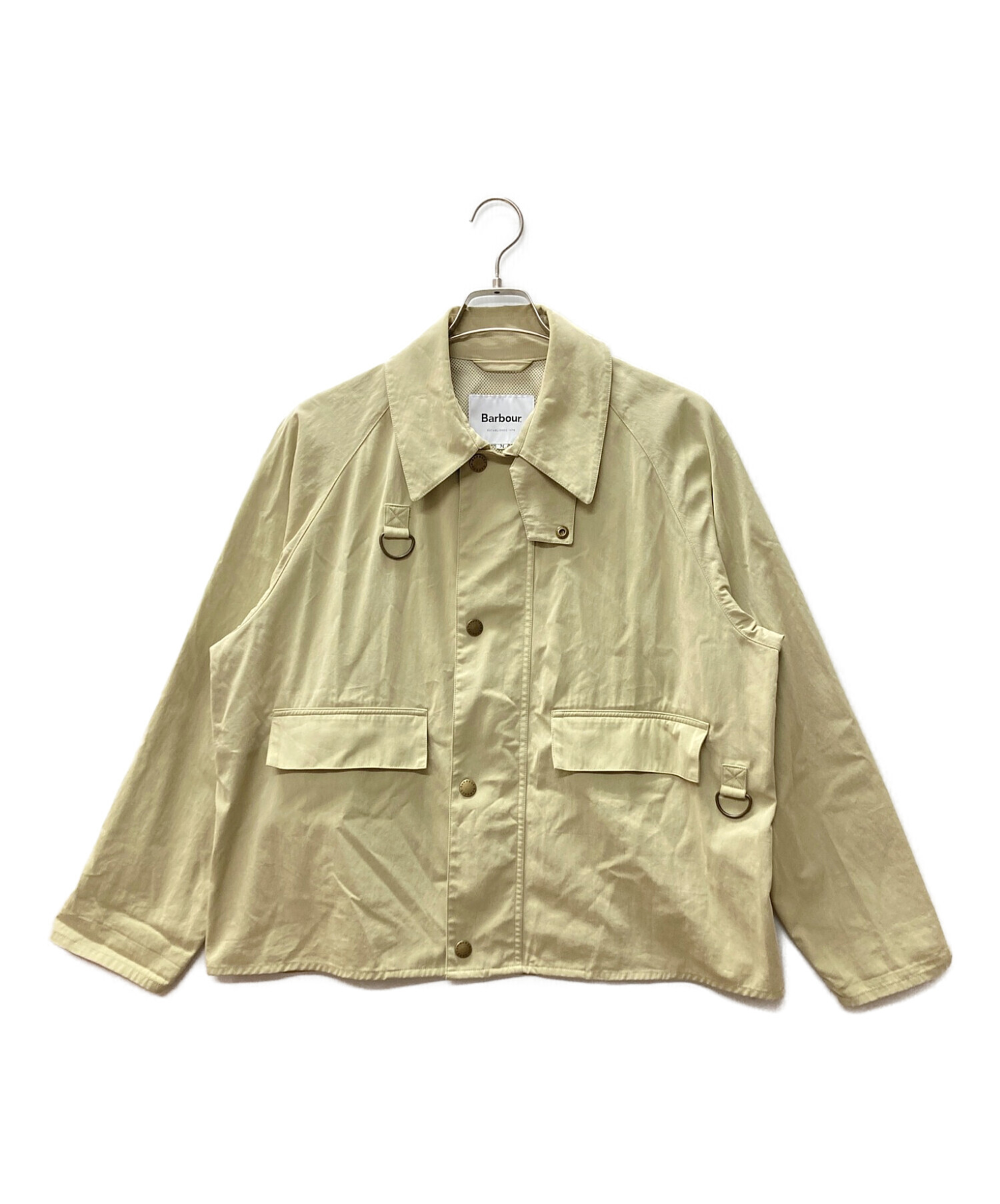 中古・古着通販】Barbour (バブアー) SPEYジップジャケット ベージュ