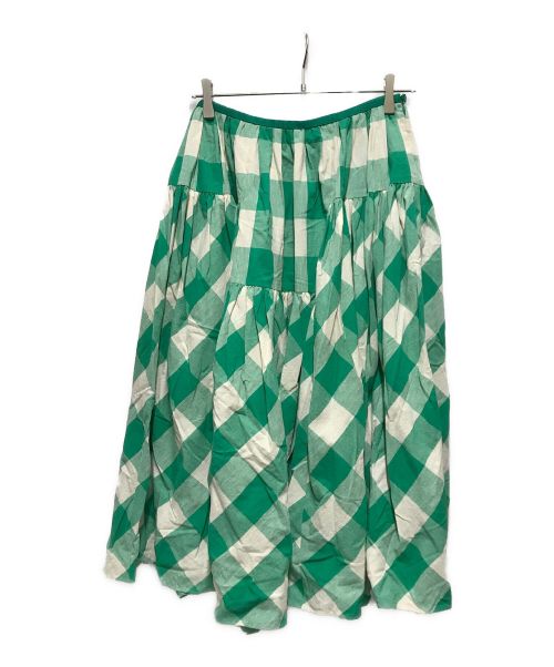 新品　drawer  フラワープリントギャザースカート　38サイズスカート