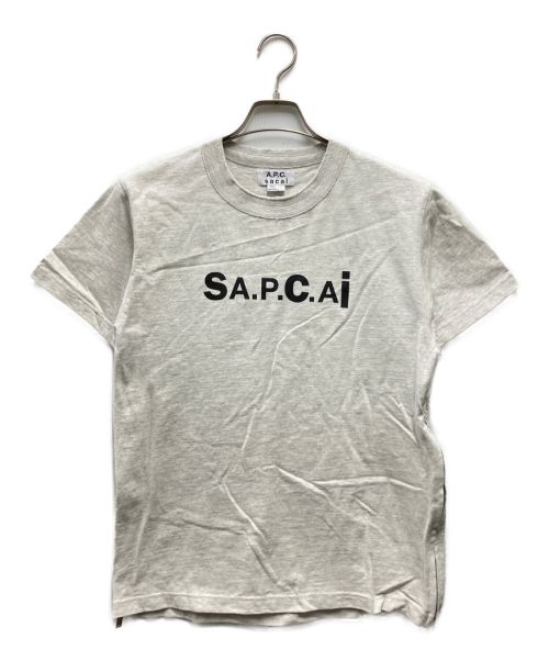 Tシャツ/カットソー(半袖/袖なし)XSサイズ　新品未使用　sacai×apc コラボ　Tシャツ