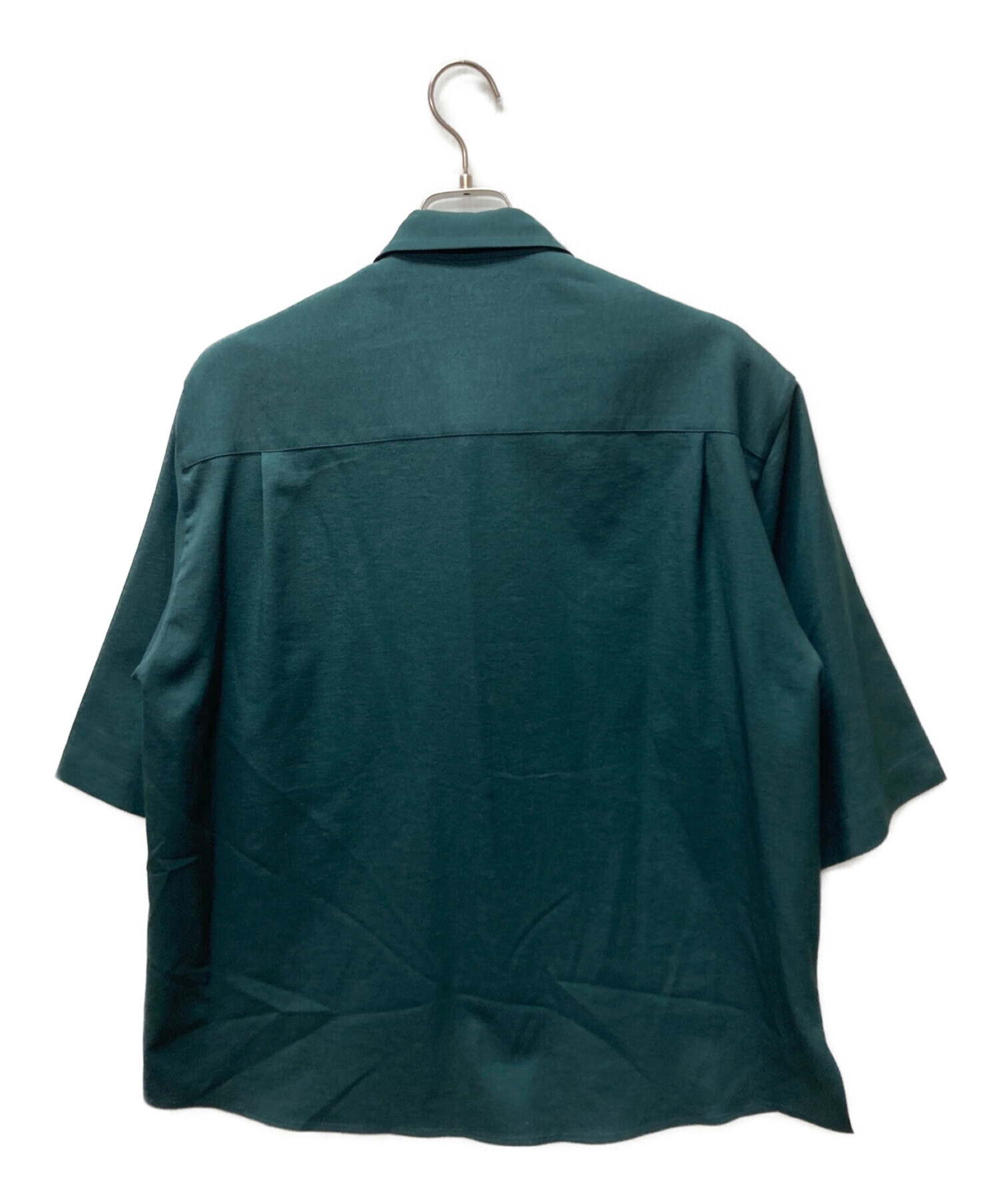 中古・古着通販】CULLNI (クルニ) Double Short Sleeve Shirt グリーン