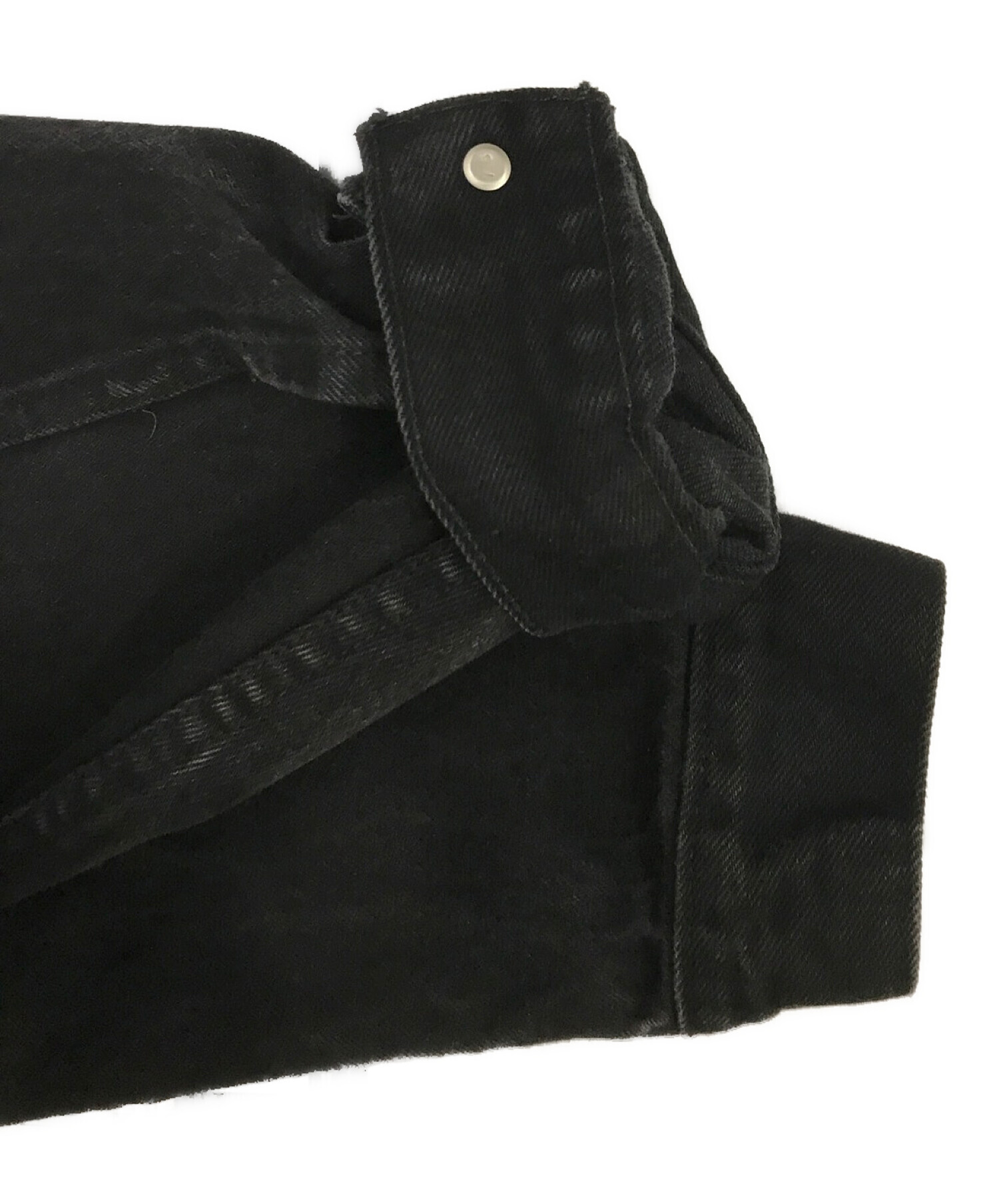 LEVI'S (リーバイス) 90`Sブラックデニムジャケット ブラック サイズ:LARGE