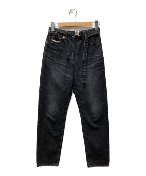 中古・古着通販】sacai (サカイ) Straight Denim Pants ブラック ...