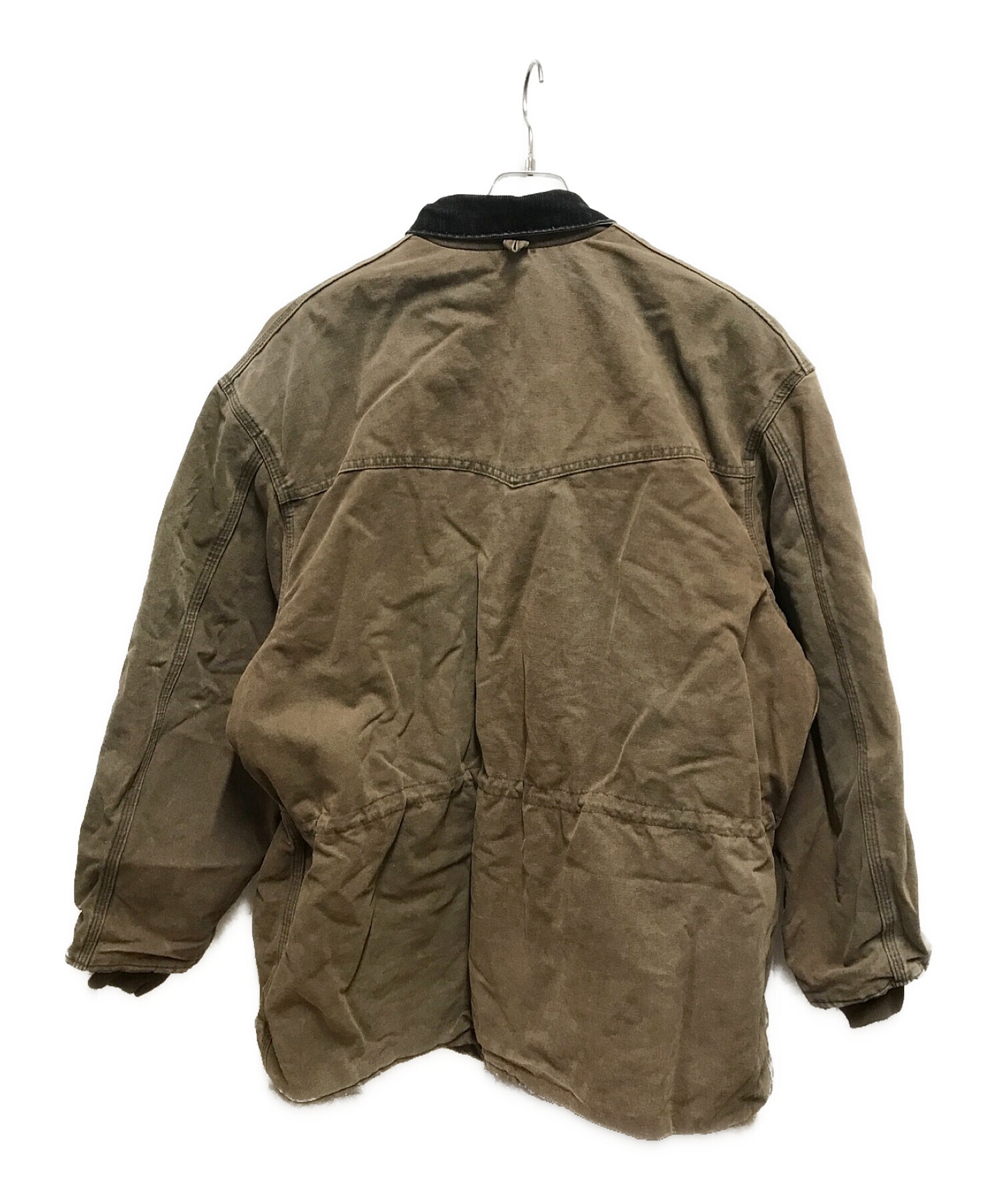 CarHartt (カーハート) 80’s ダック地ウエスタンヨークワークコート ブラウン サイズ:XL