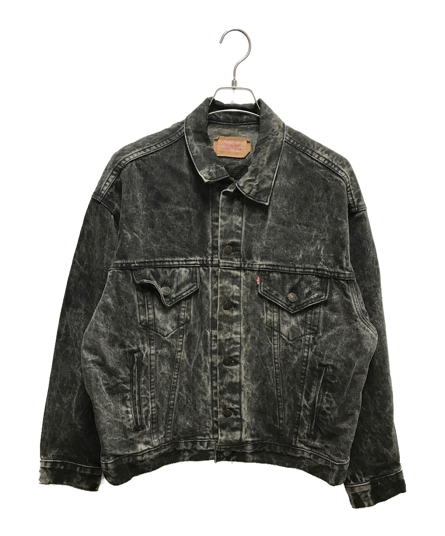 Levi's 80s 70507 0253 アシッドブラックデニムジャケット - fawema.org