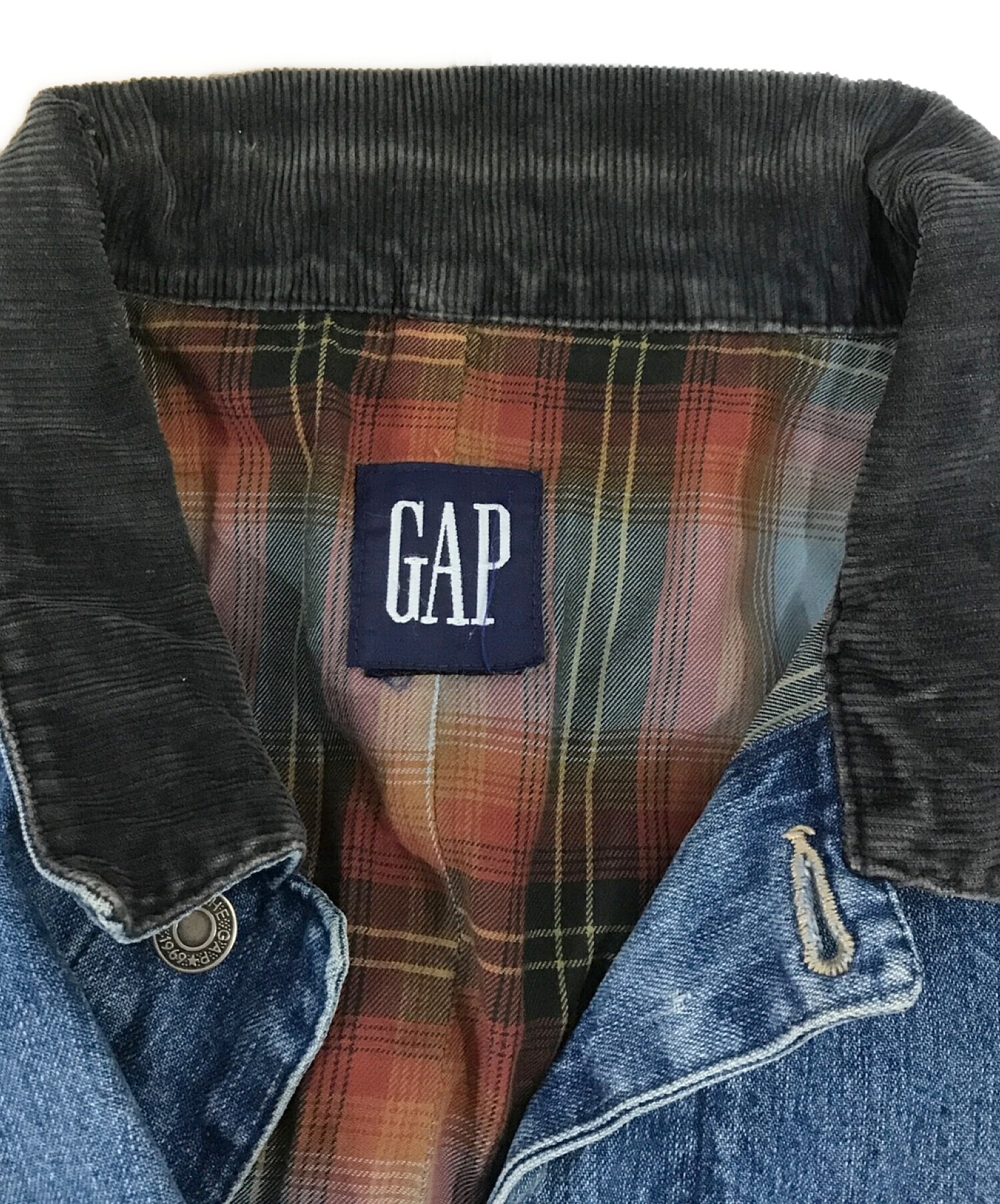 old gap カバーオール デニムジャケット 春早割 - ジャケット・アウター