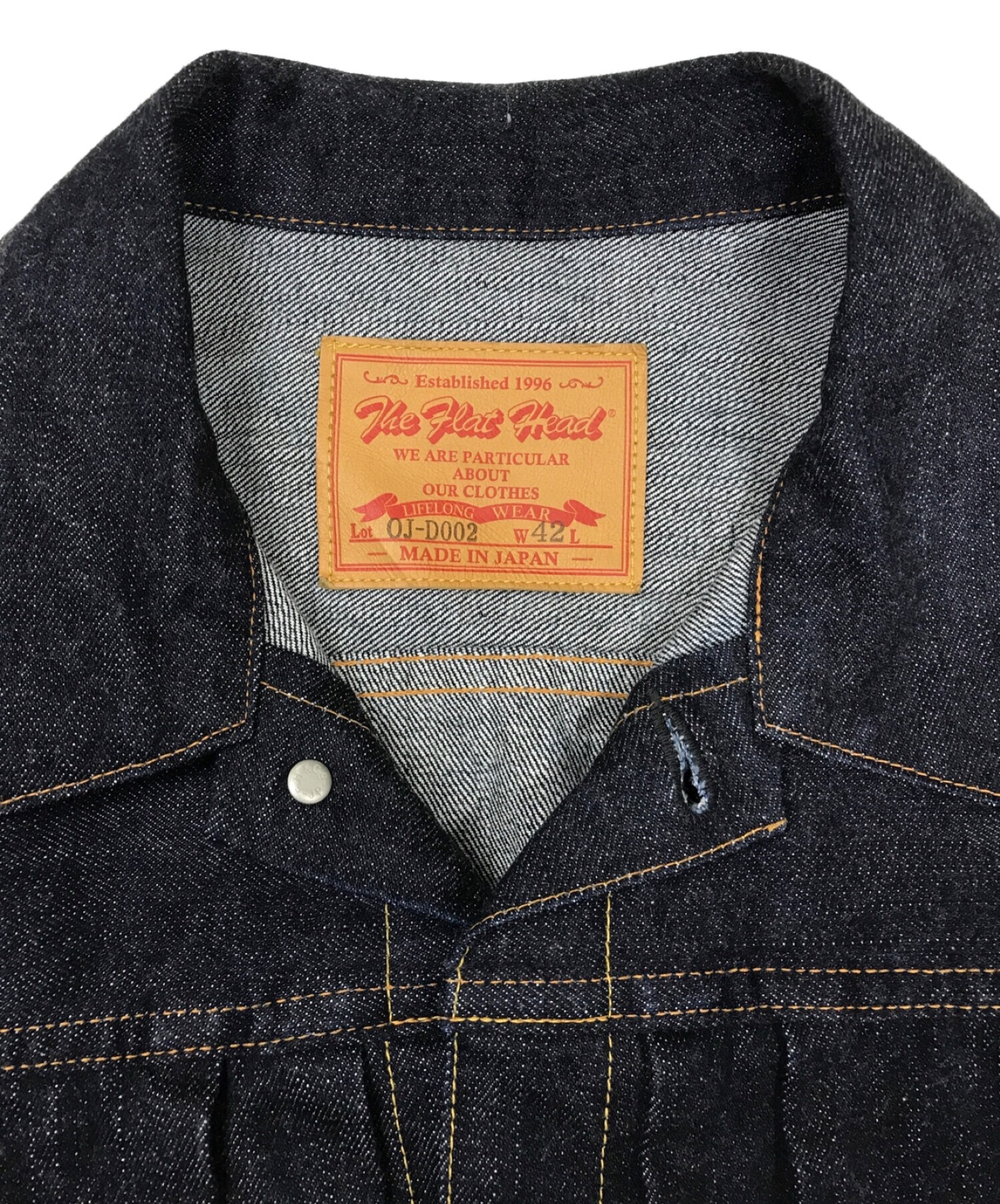 中古・古着通販】THE FLAT HEAD (ザ・フラットヘッド) 14.5oz デニム