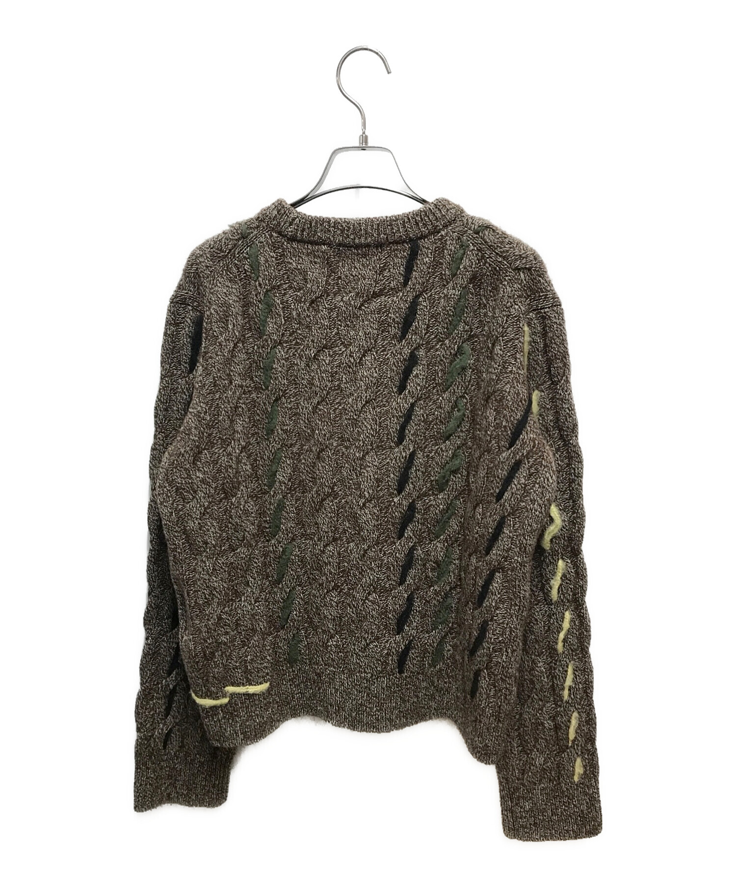 soduk (スドーク) soduk lined knit top ブラウン サイズ:下記参照