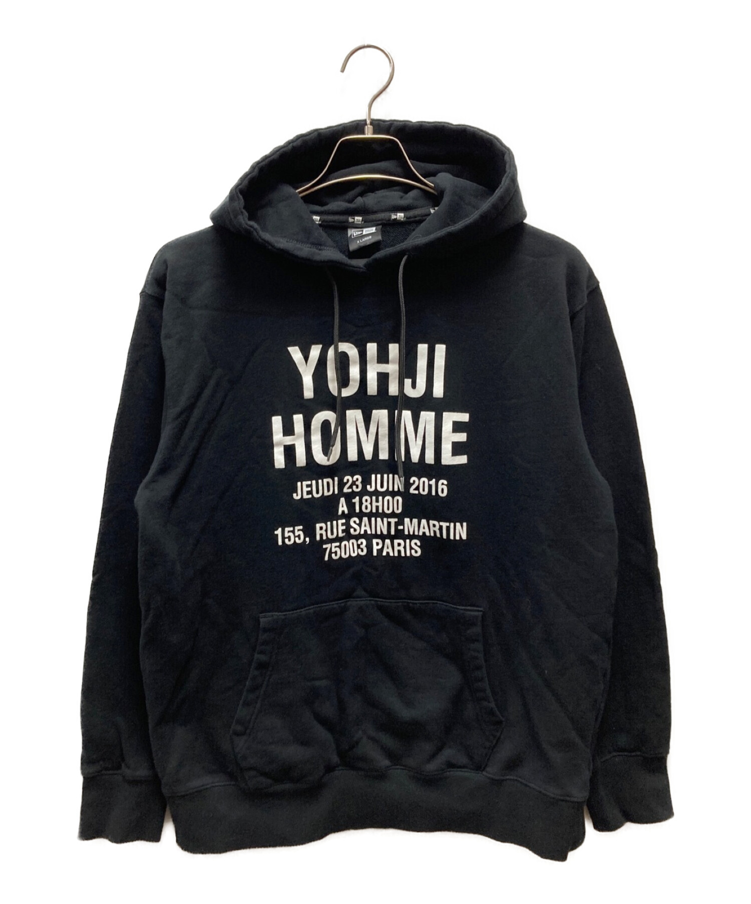 15,750円【Yohji Yamamoto】NEW ERA HOODIE YY VISOR