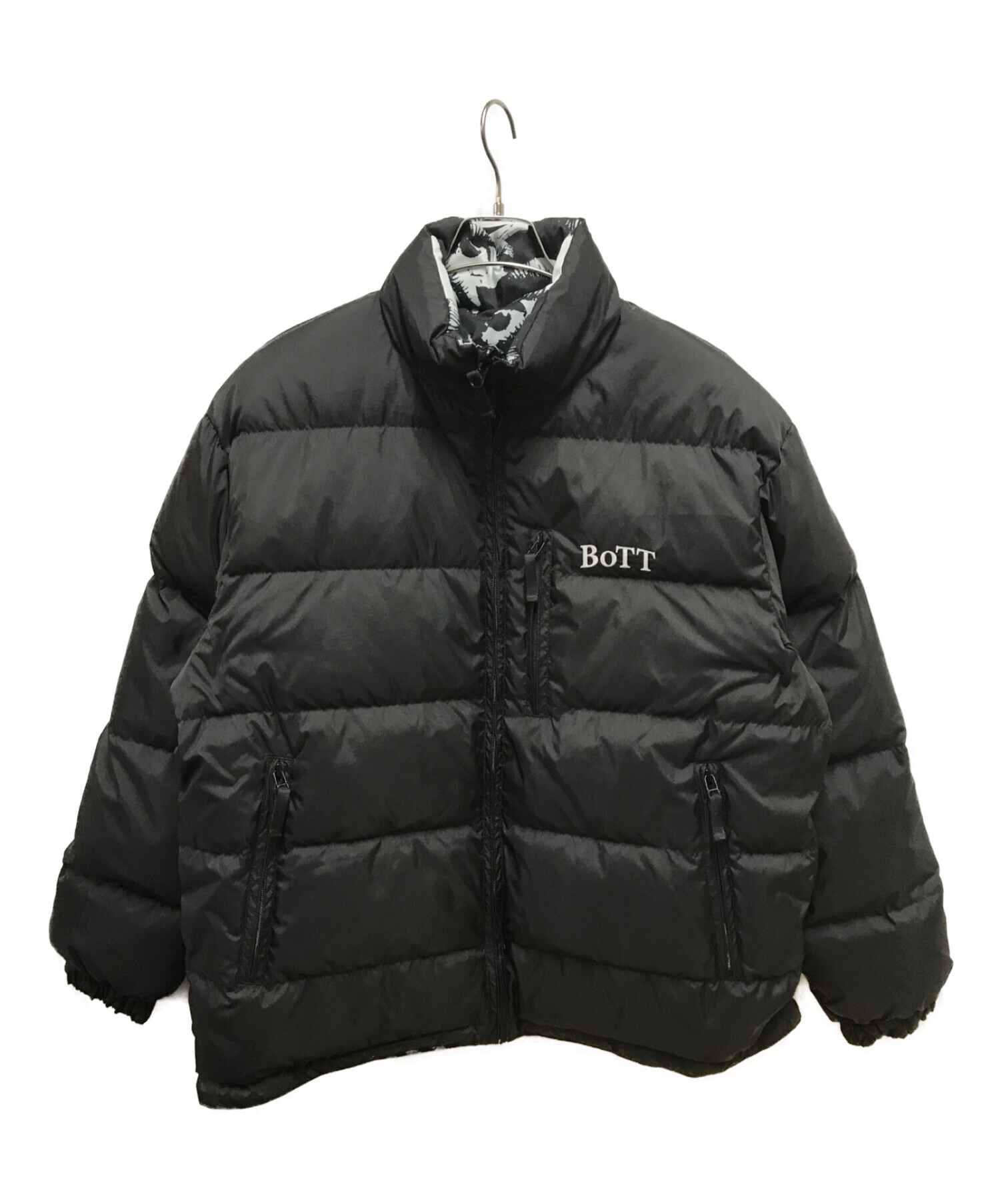 BoTT (ボット) リバーシブルダウンジャケット / Reversible Down Jacket ブラック サイズ:M