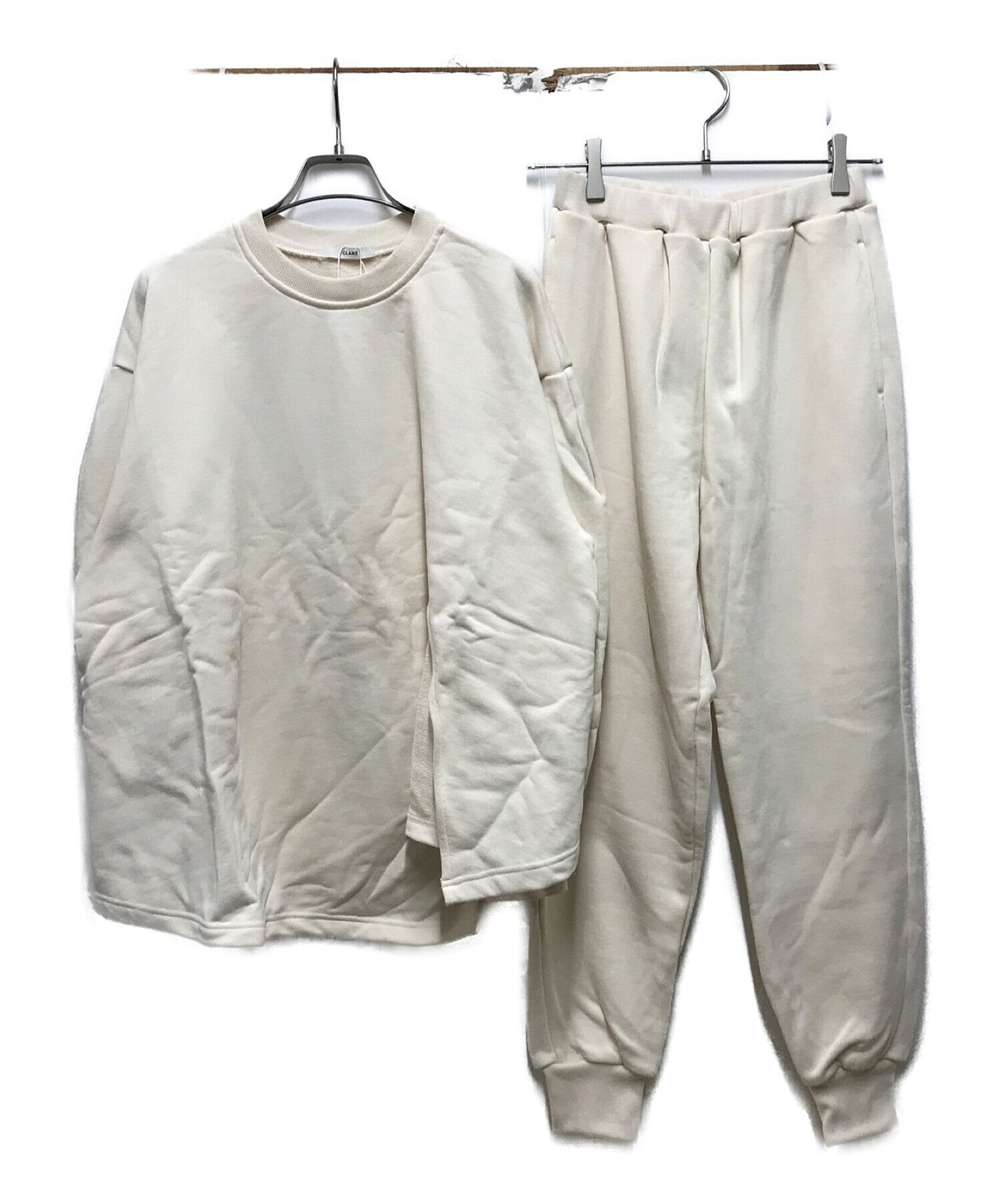 中古・古着通販】CLANE (クラネ) BULKY SLIT SET UP アイボリー サイズ:1｜ブランド・古着通販 トレファク公式【TREFAC  FASHION】スマホサイト