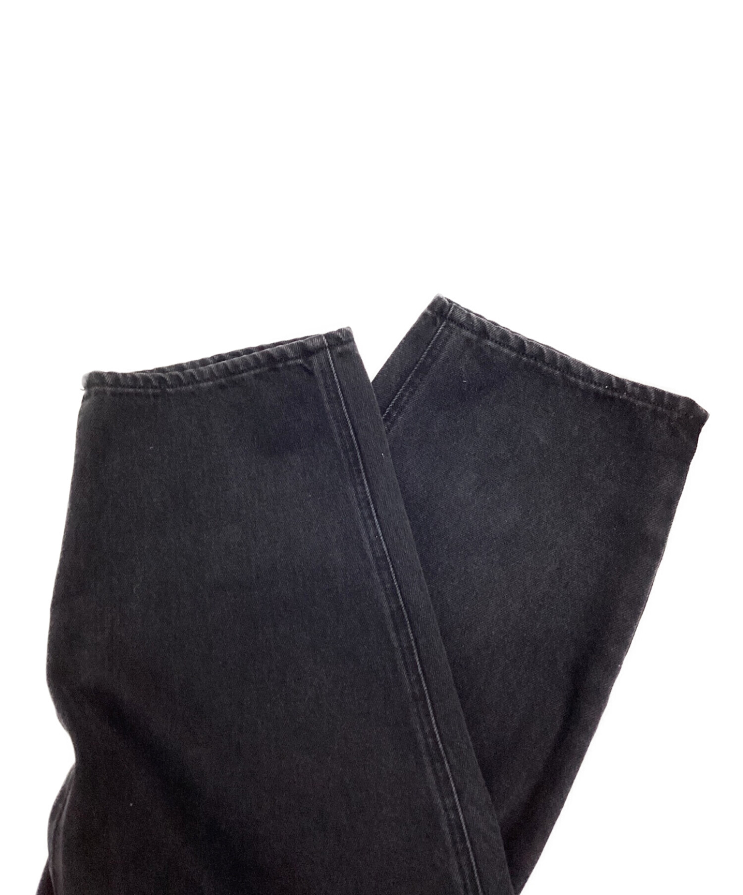 中古・古着通販】THE SHISHIKUI (ザ シシクイ) black denim jumpsuit