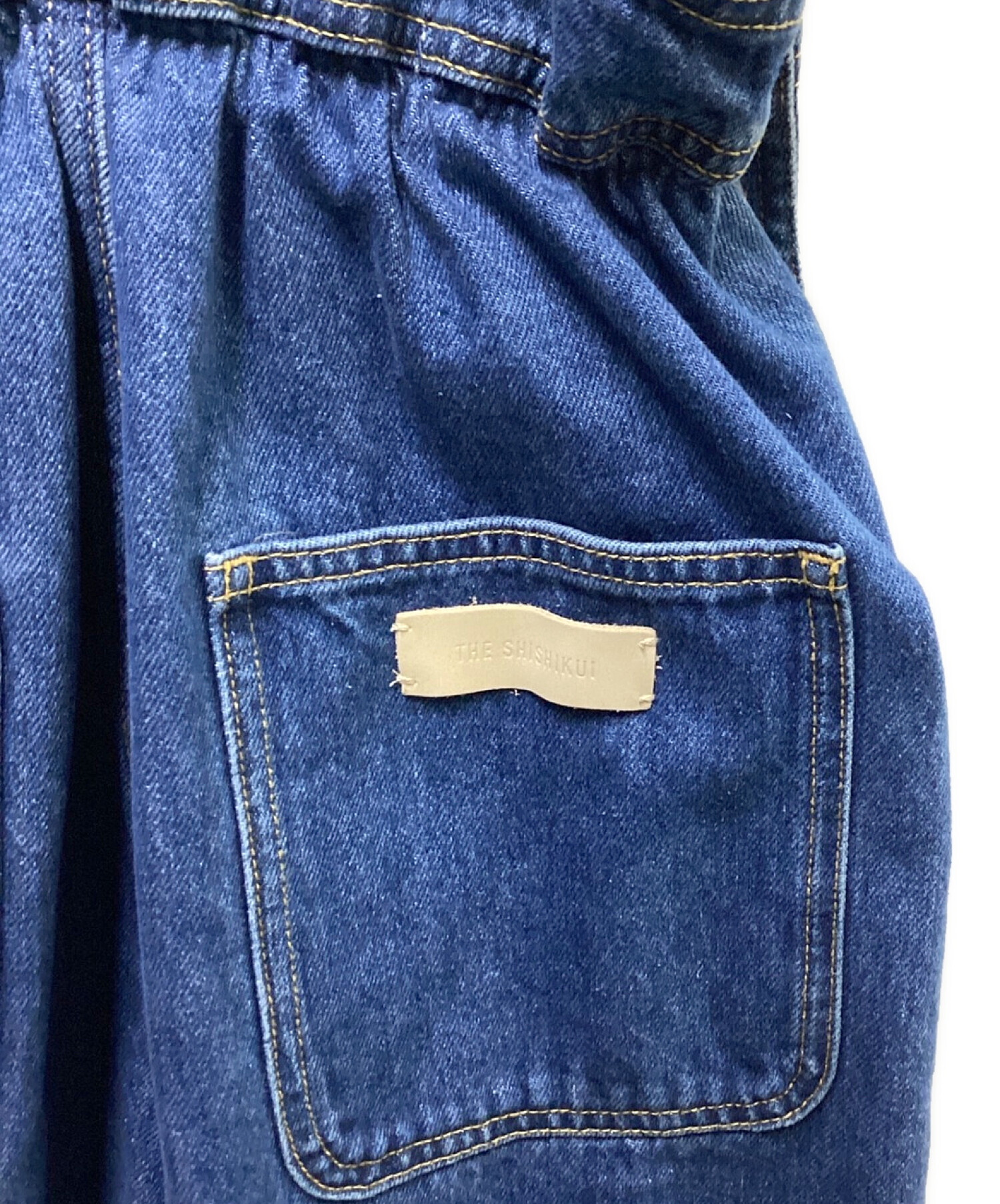 中古・古着通販】THE SHISHIKUI (ザ シシクイ) Jumpsuit light indigo 