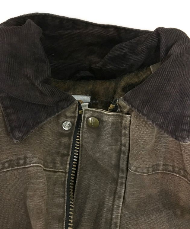 中古・古着通販】CarHartt (カーハート) ダックランチコート ブラウン