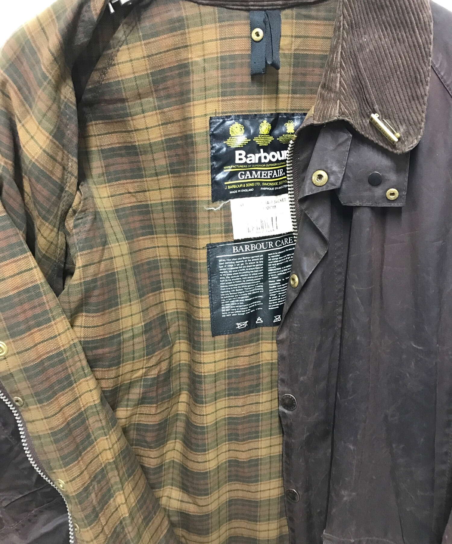 中古・古着通販】Barbour (バブアー) GAMEFAIRオイルドジャケット