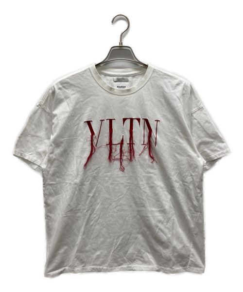 valentino  doublet コラボ　刺繍　Tシャツ　XLサイズ約63ｃｍ袖丈