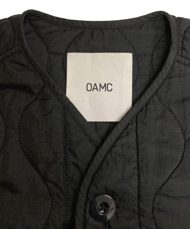 OAMC (オーエーエムシー) Combat Liner Quilting Jacket ブラック サイズ:L