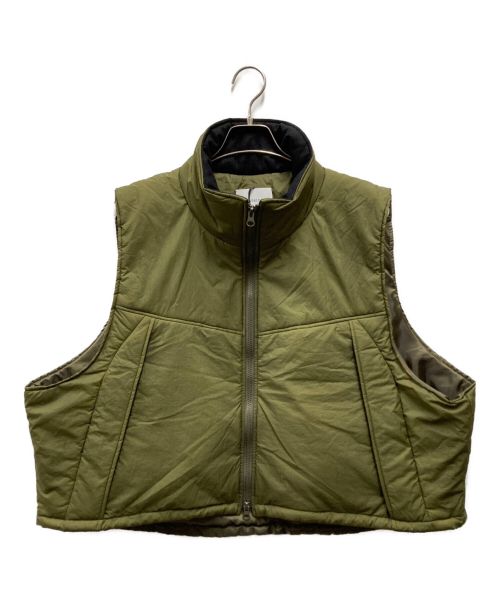 中古・古着通販】stein (シュタイン) PADDED MONSTER SHORT VEST オリーブ サイズ:M｜ブランド・古着通販  トレファク公式【TREFAC FASHION】スマホサイト