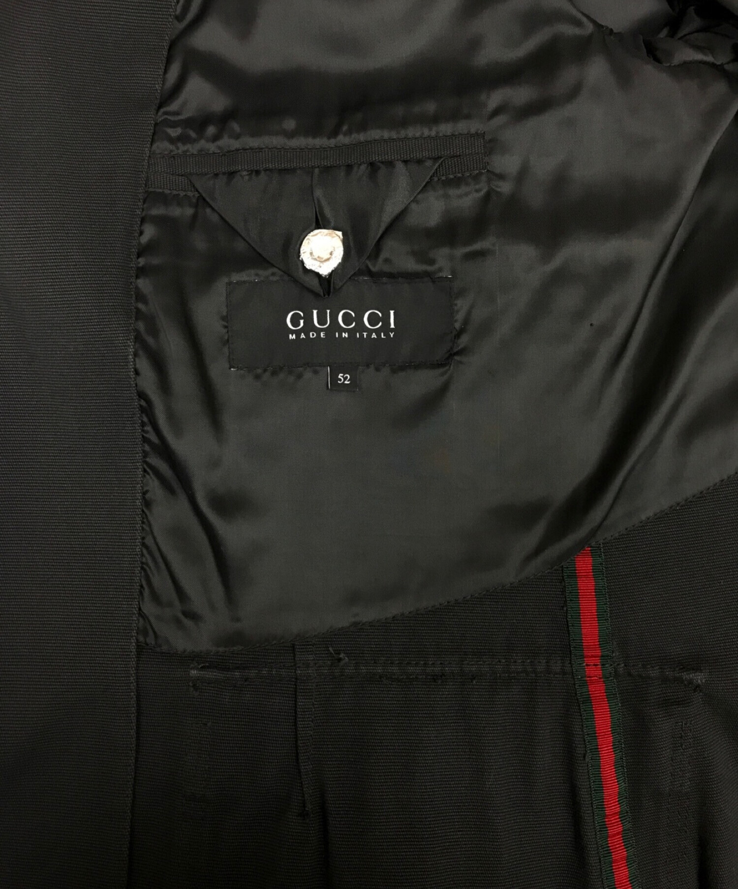 中古・古着通販】GUCCI (グッチ) エポレットサファリジャケット