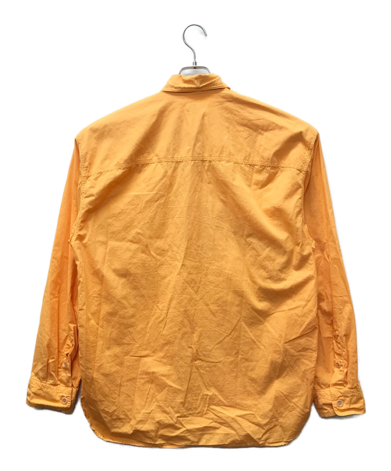 DRIES VAN NOTEN (ドリスヴァンノッテン) CANDERミリタリーシャツ オレンジ サイズ:small