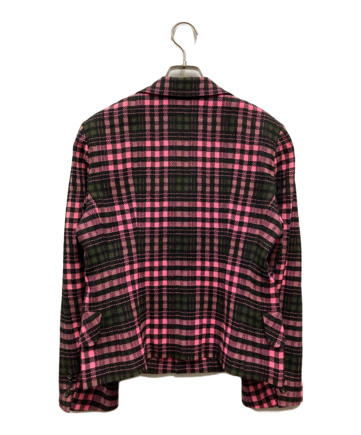 中古・古着通販】ROBE DE CHAMBRE COMME DES GARCONS (ローブドシャンブル コムデギャルソン) チェック3Bセットアップ  ブラック サイズ:L｜ブランド・古着通販 トレファク公式【TREFAC FASHION】スマホサイト