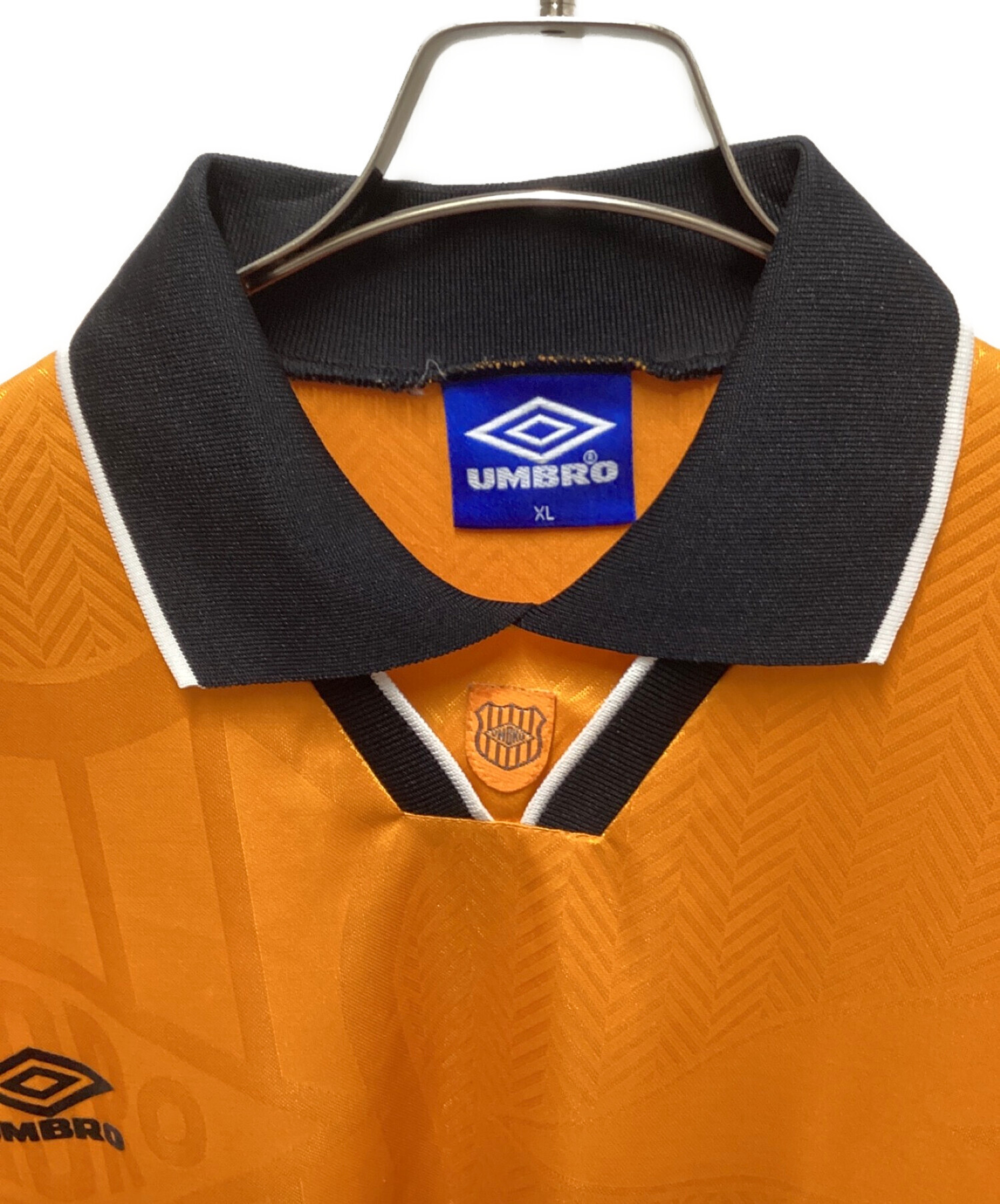 中古・古着通販】UMBRO (アンブロ) 90'Sゲームシャツ オレンジ サイズ 