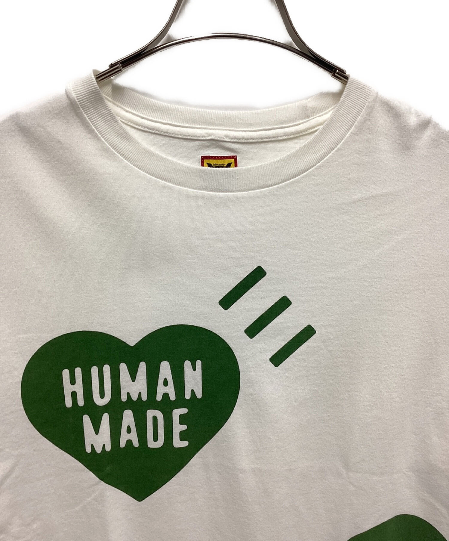 京都限定のTシャツですHUMAN MADE HEART T-SHIRT GREEN Mサイズ
