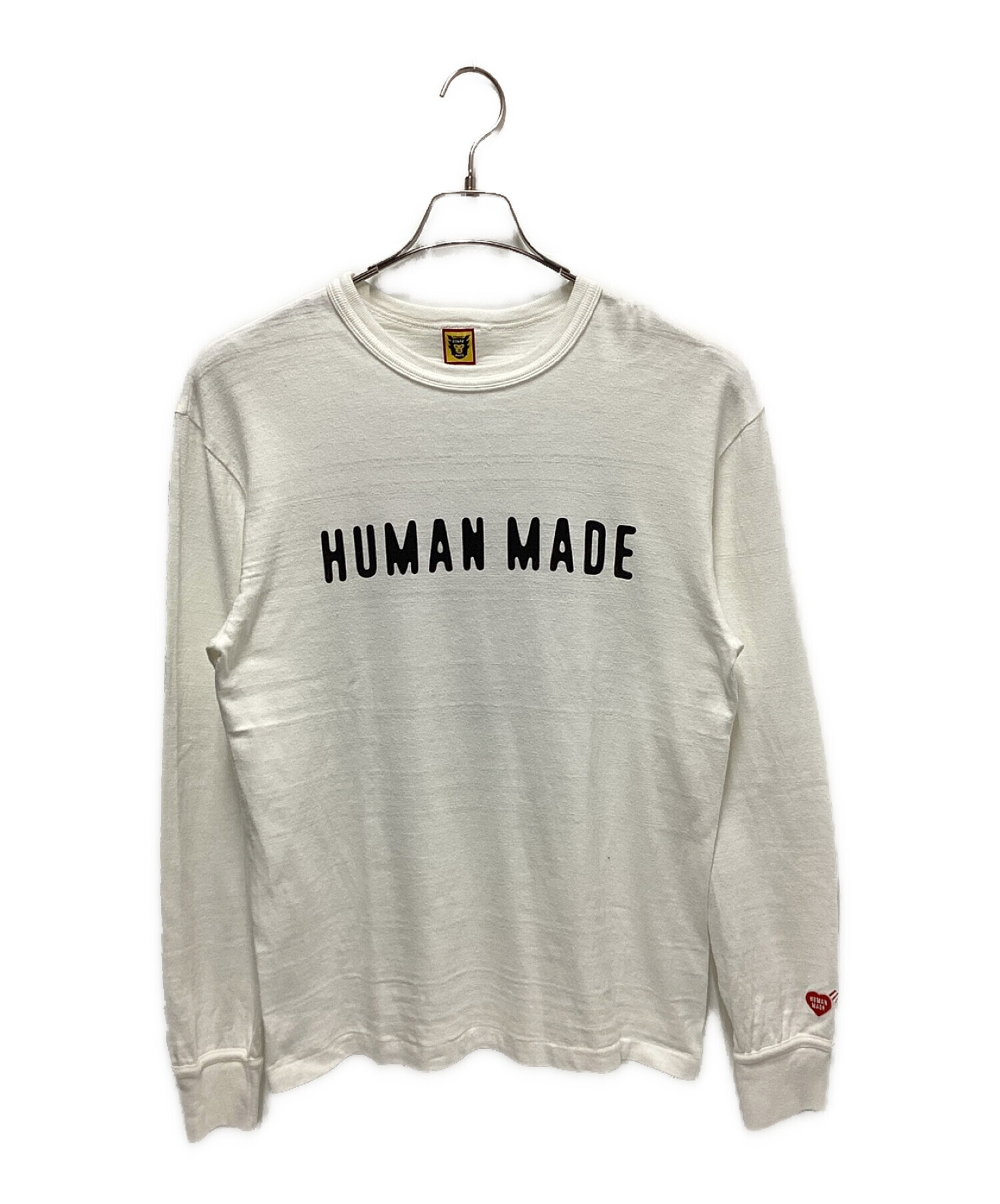 HUMAN MADE (ヒューマンメイド) CLASSIC L/S T-SHIRT ホワイト サイズ:M