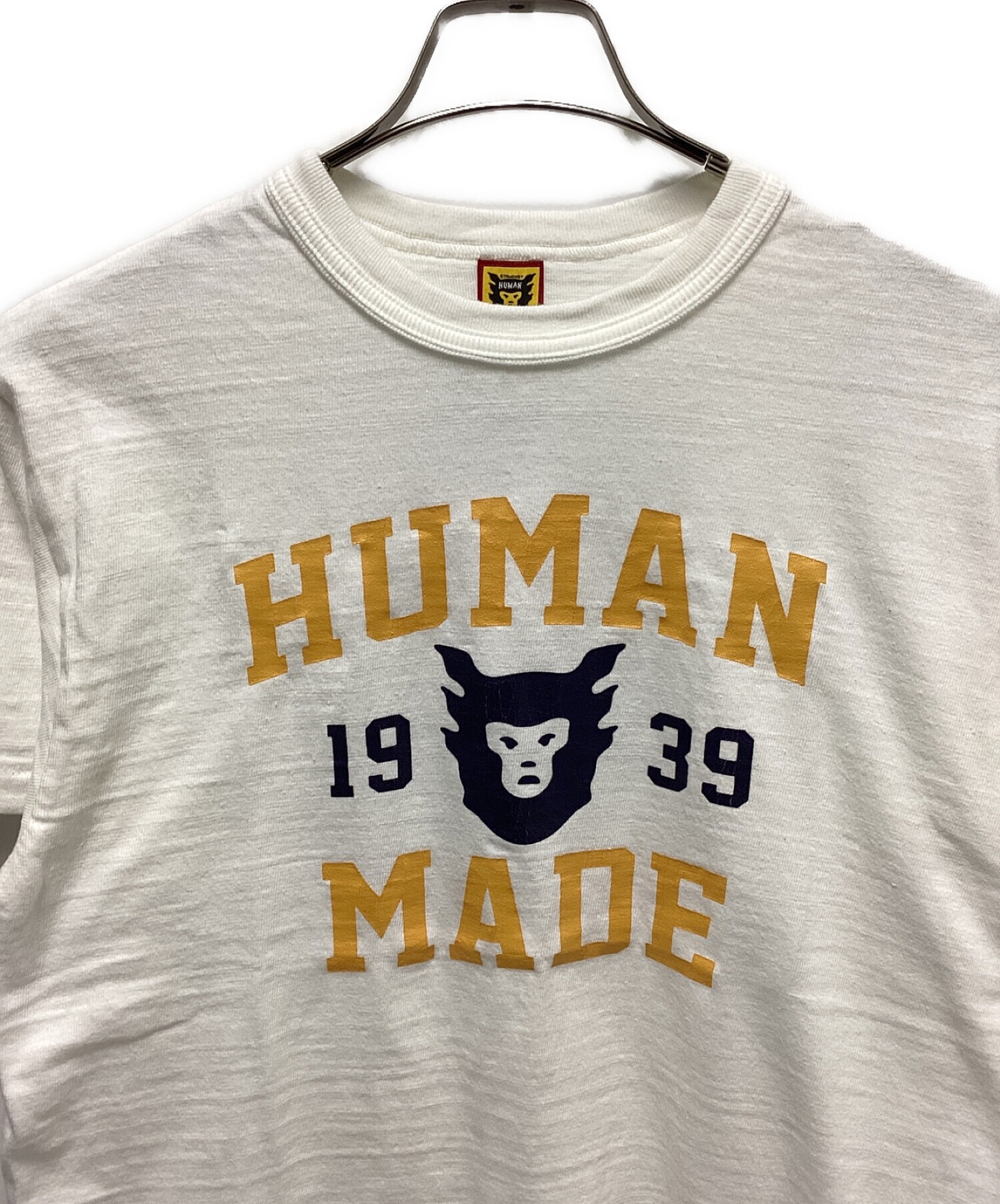 HUMAN MADE (ヒューマンメイド) FACE LOGO T-SHIRT ホワイト サイズ:M