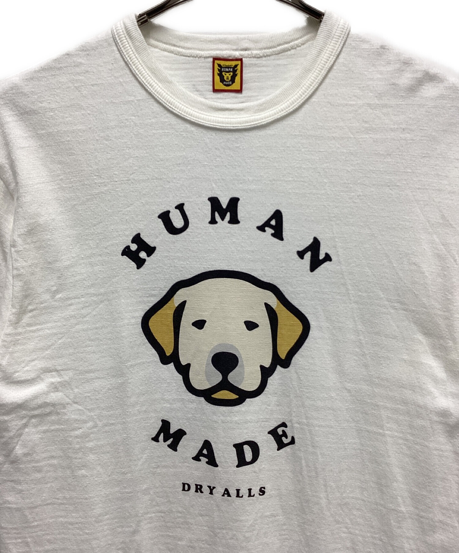 HUMAN MADE (ヒューマンメイド) dog Tシャツ ホワイト サイズ:M