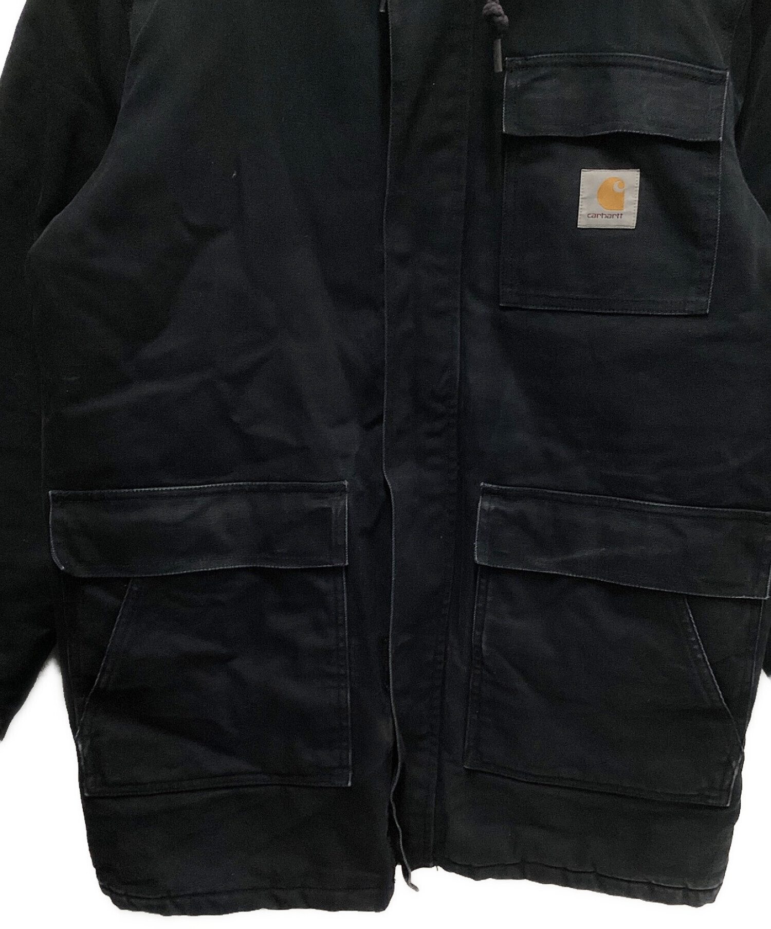 中古・古着通販】CarHartt (カーハート) シベリアンパーカー ブラック 