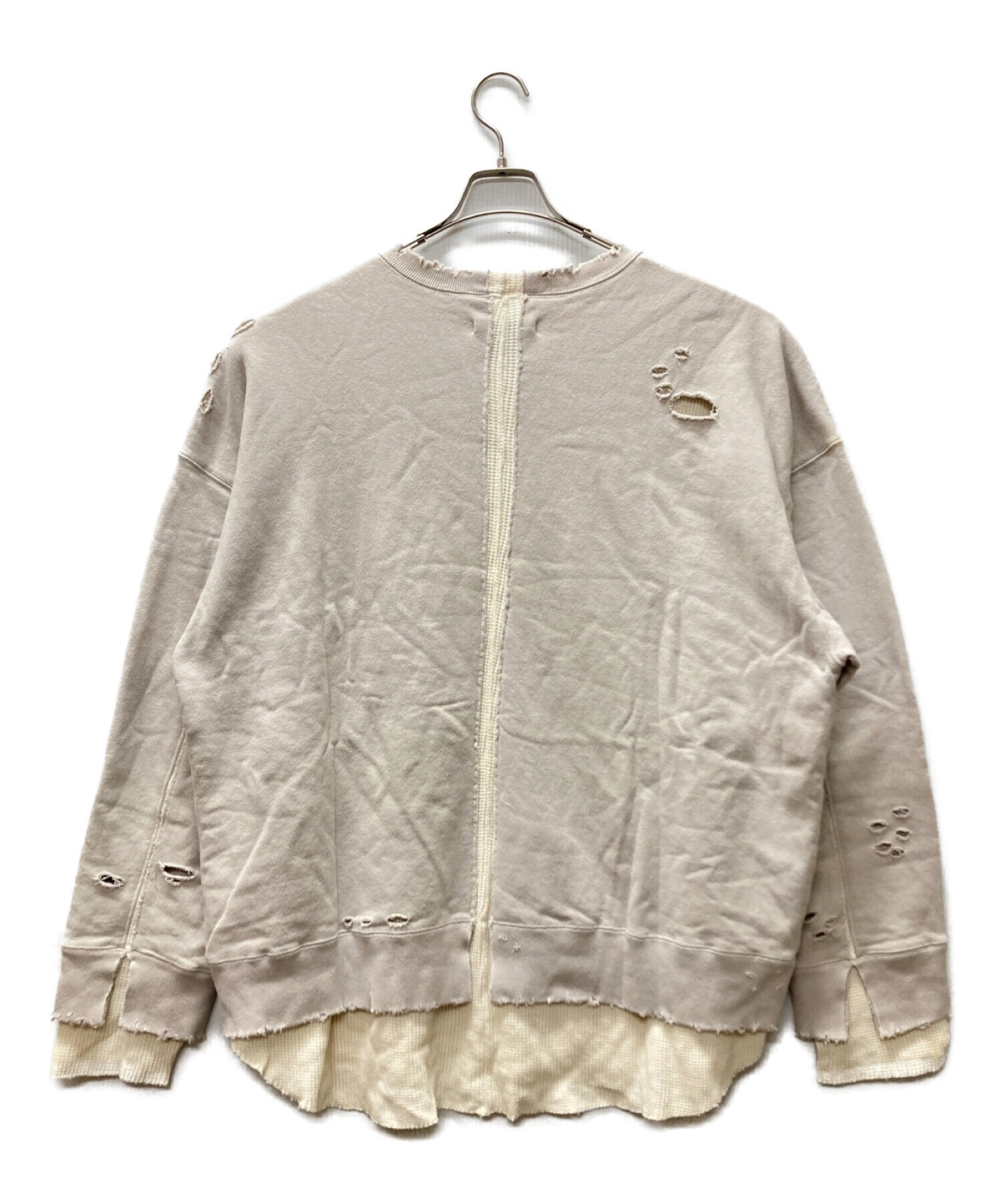 中古・古着通販】stein (シュタイン) OVERSIZED LAYERED SWEAT LS