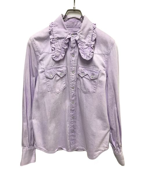 中古・古着通販】LEVI'S (リーバイス) GANNI (ガニー) Western Shirt パープル サイズ:XS｜ブランド・古着通販  トレファク公式【TREFAC FASHION】スマホサイト