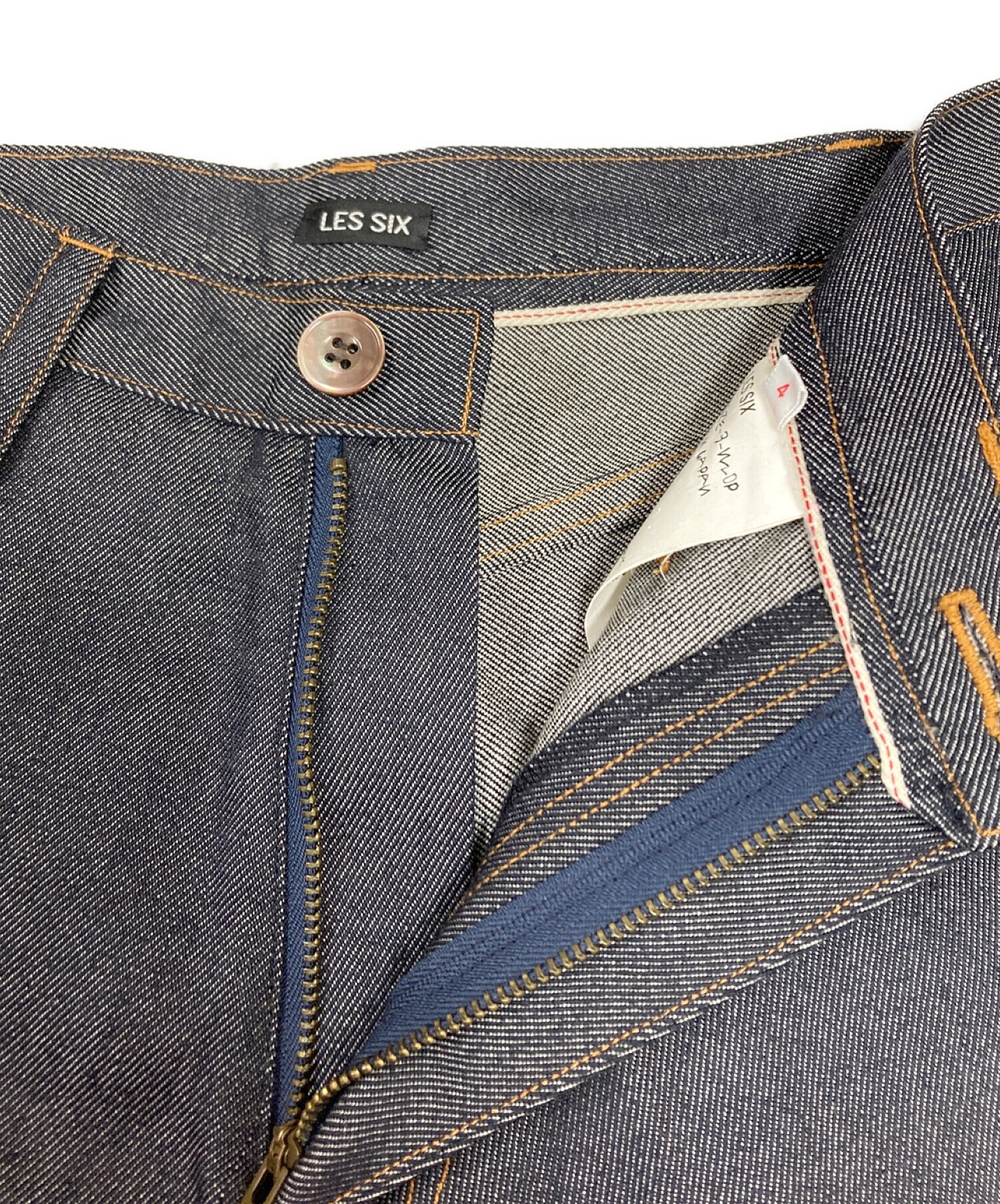 LES SIX (レス シス) Wool 501 Denim Pants インディゴ サイズ:4