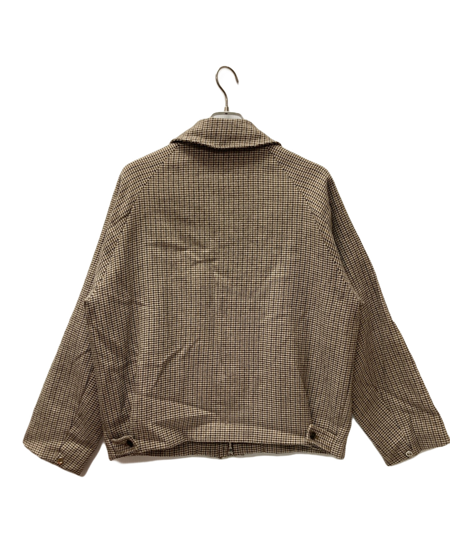 中古・古着通販】Text (テクスト) Natural Color Alpaca Tweed Hunter Jacket ベージュ サイズ:SIZE  2｜ブランド・古着通販 トレファク公式【TREFAC FASHION】スマホサイト