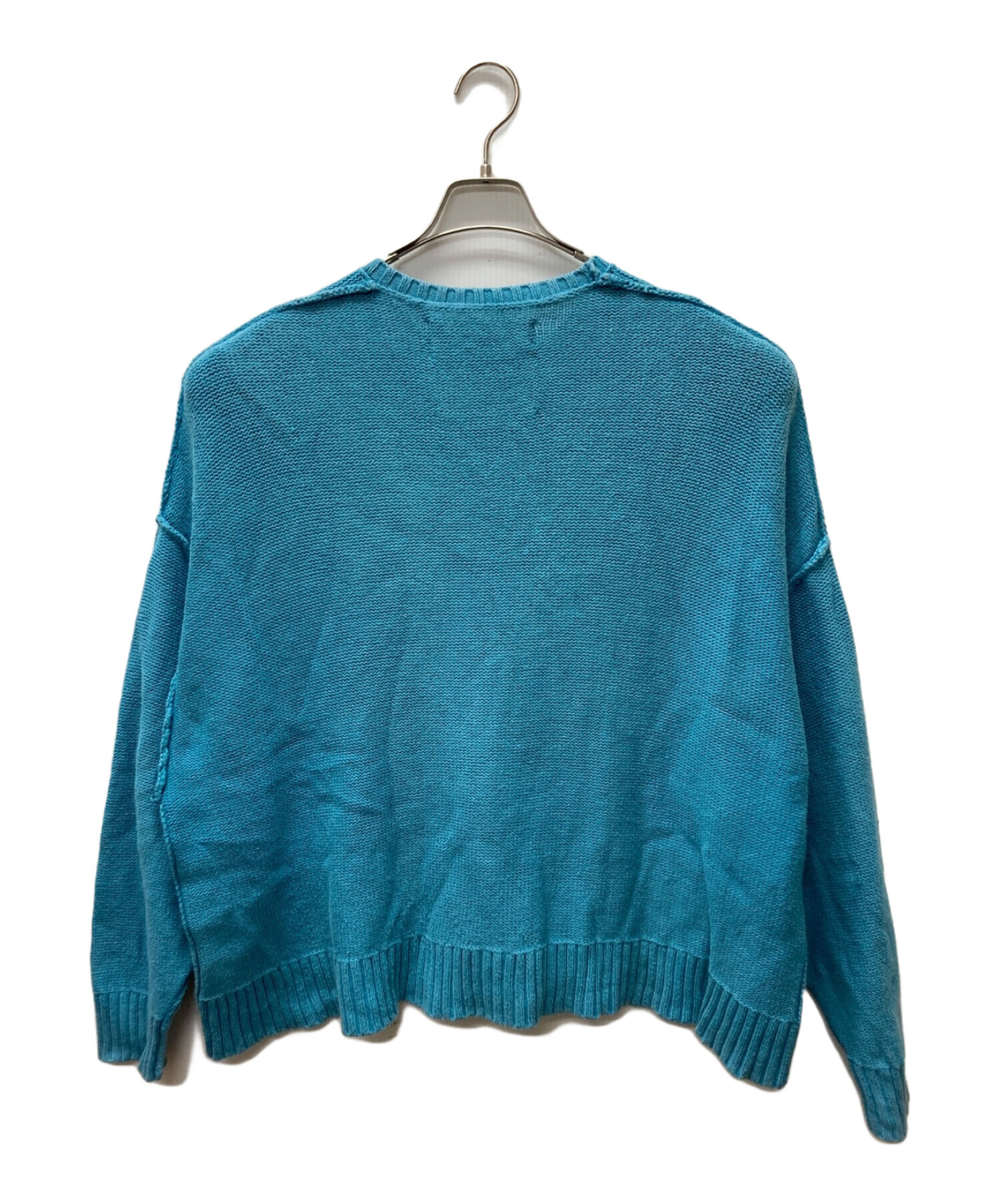 中古・古着通販】DAIRIKU (ダイリク) inside out America knit ブルー サイズ:free｜ブランド・古着通販  トレファク公式【TREFAC FASHION】スマホサイト