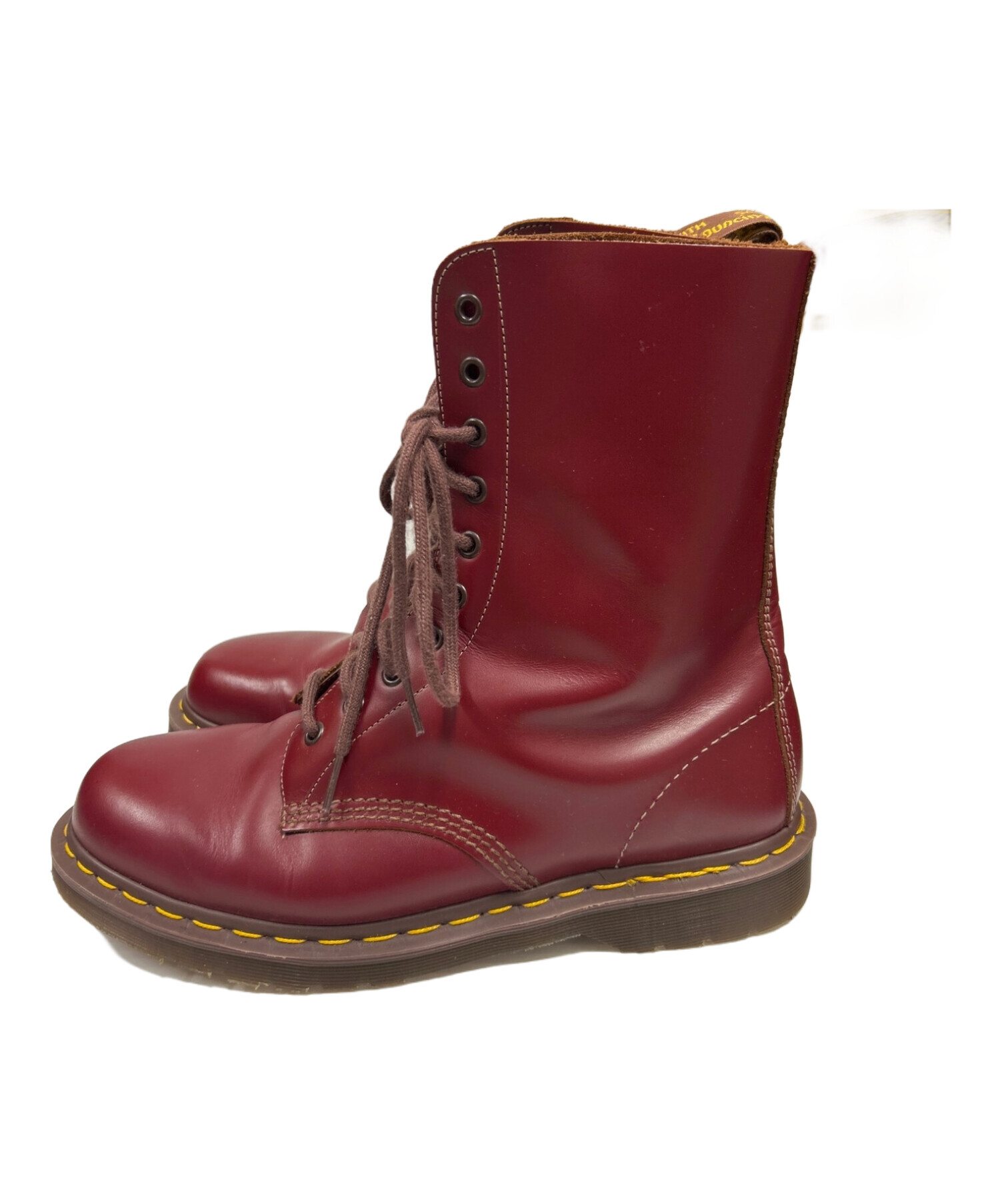 Dr.Martens (ドクターマーチン) イングランド製 10ホールブーツ チェリーレッド サイズ:不明