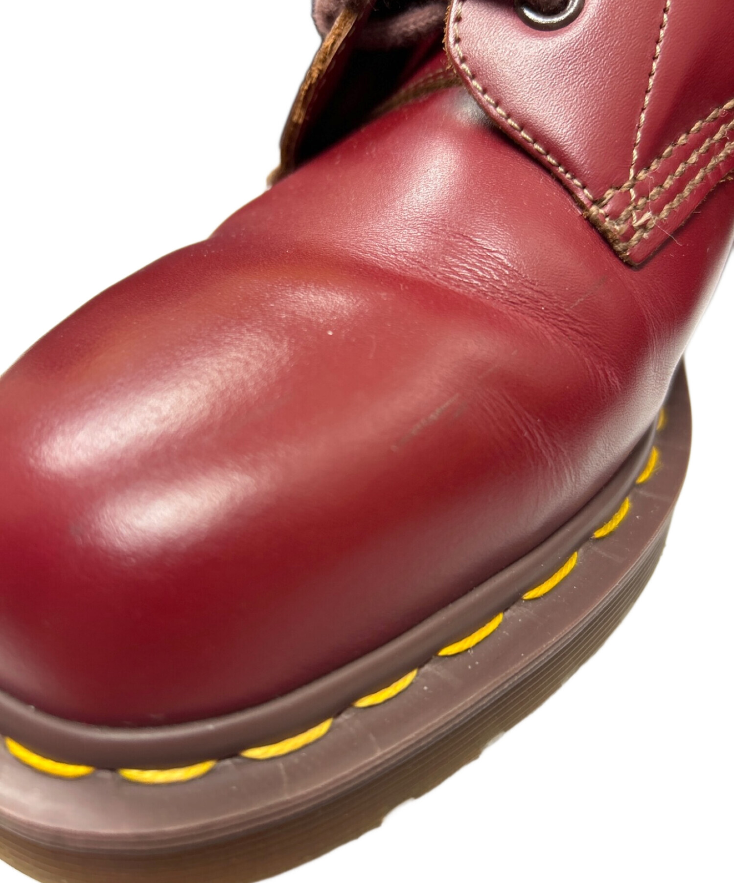 Dr.Martens (ドクターマーチン) イングランド製 10ホールブーツ チェリーレッド サイズ:不明