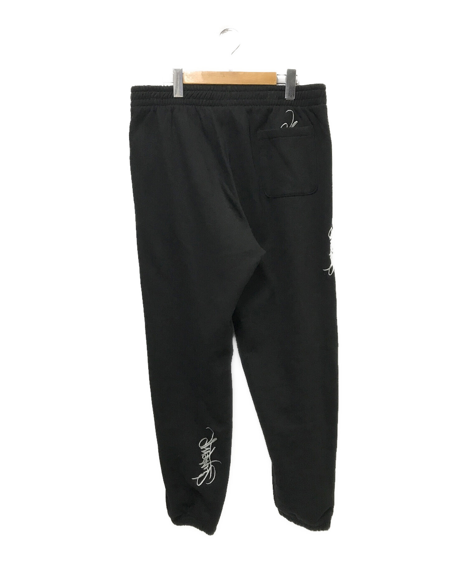 SUPREME (シュプリーム) Tag Sweatpant ブラック サイズ:MEDIUM