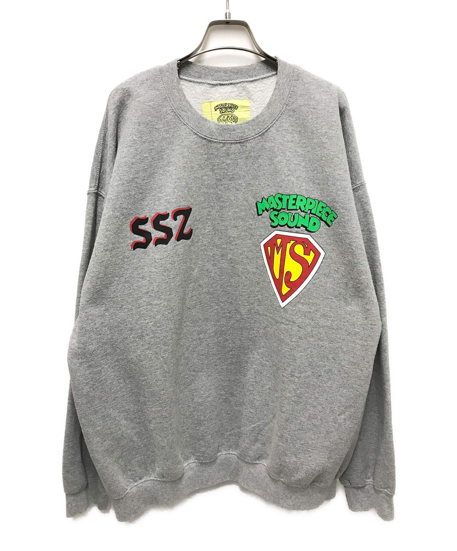 SSZ (エスエスズィー) MASTERPIECE SOUND (マスターピースサウンド) SWEATSHIRT グレー サイズ:L